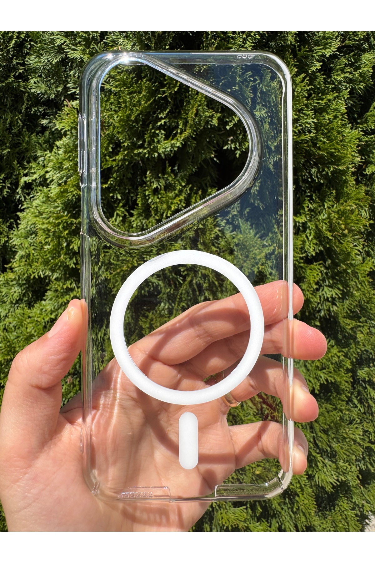 Huawei Pura 80 Ultra Uyumlu Kılıf İnce Sert Sararmaz Magsafe Kamera Korumalı Koruyucu Dayanıklı Transparan Arka Kapak