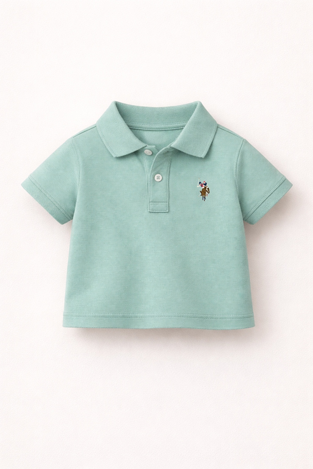 یو اس پولو تیشرت آستین کوتاه بچه‌گانه U.S. Polo Assn سایز ۶ ماه تا ۳ سال