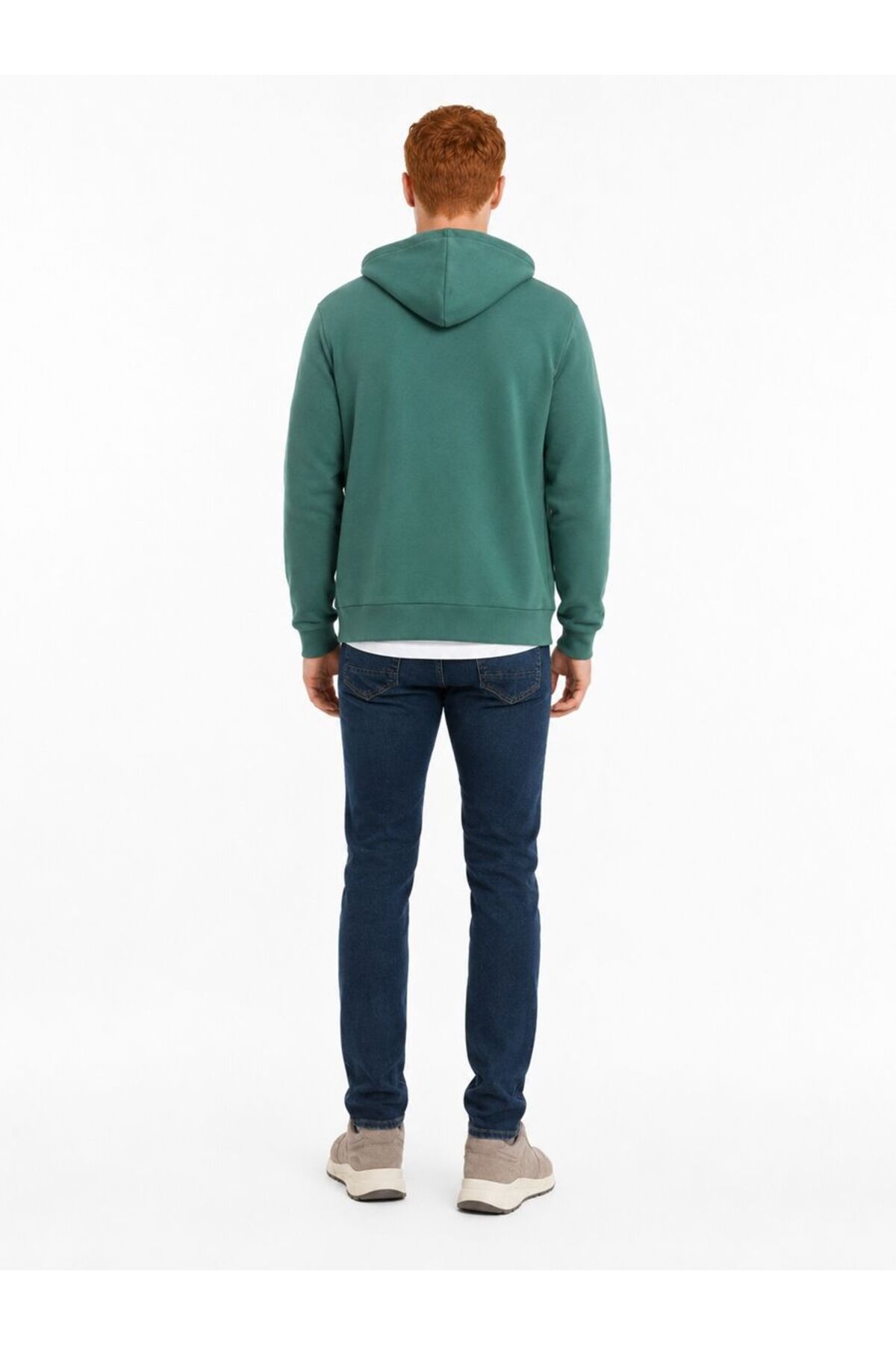 Regular Fit Erkek Hırka — سبز LF2044040_Q1.V1 — تصویر 3 از 5