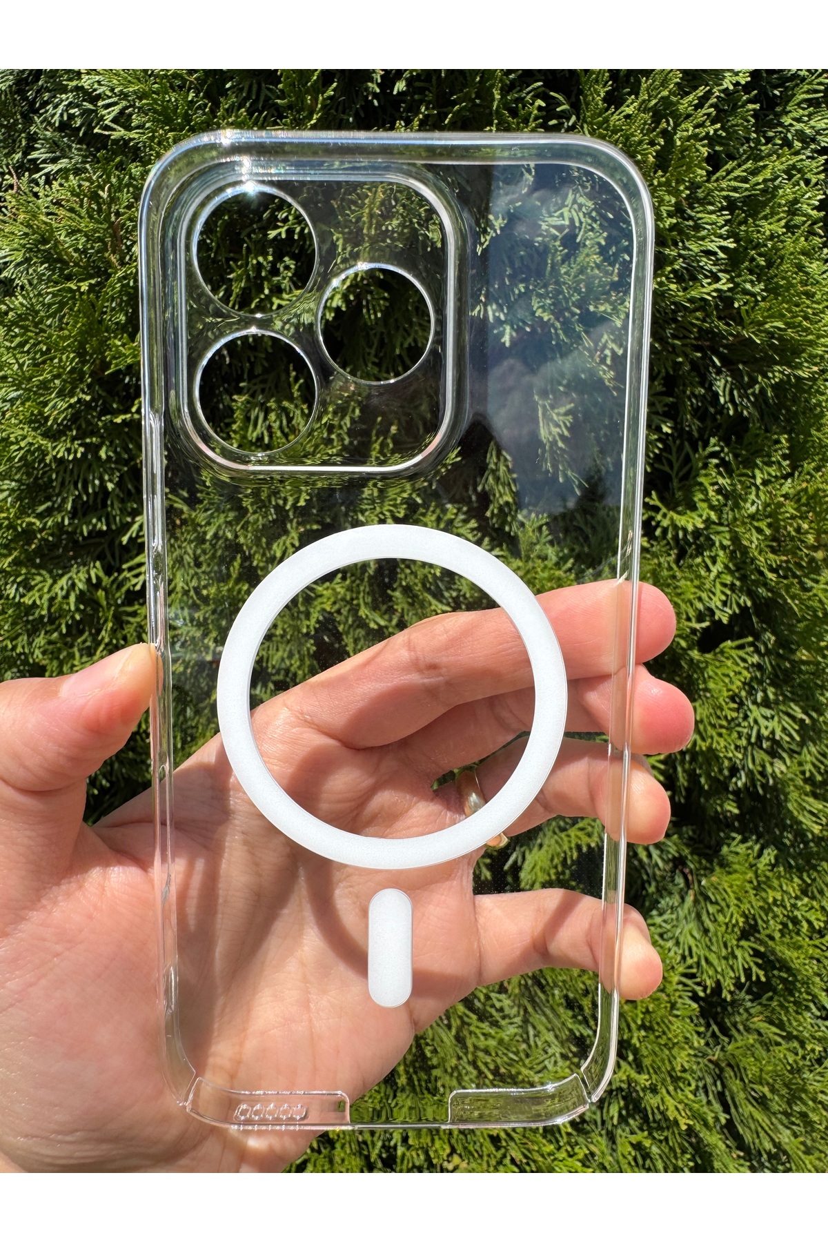 Honor 600 Lite Uyumlu Kılıf İnce Sert Sararmaz Magsafe Kamera Korumalı Koruyucu Dayanıklı Transparan Arka Kapak