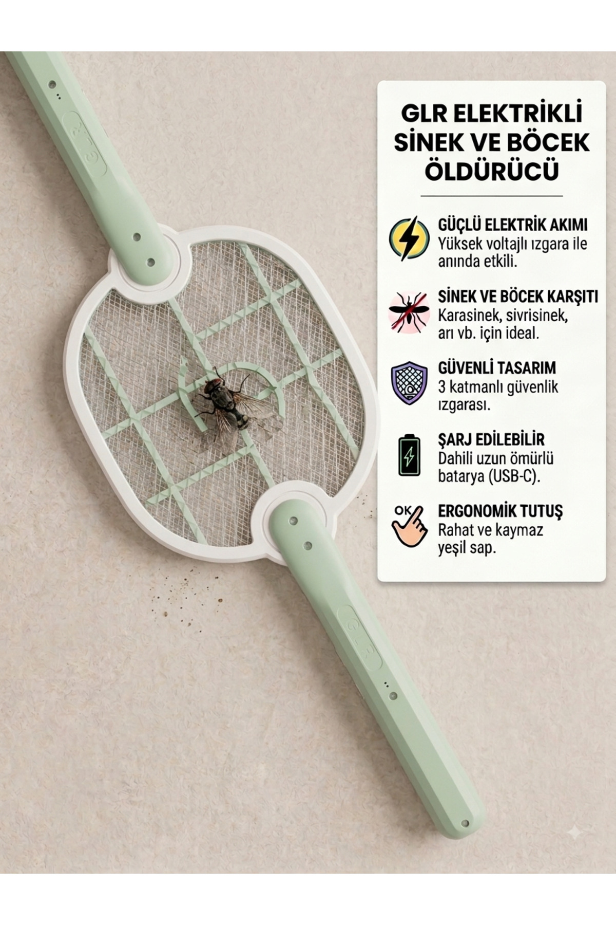 Taşınabilir sinek öldürücü