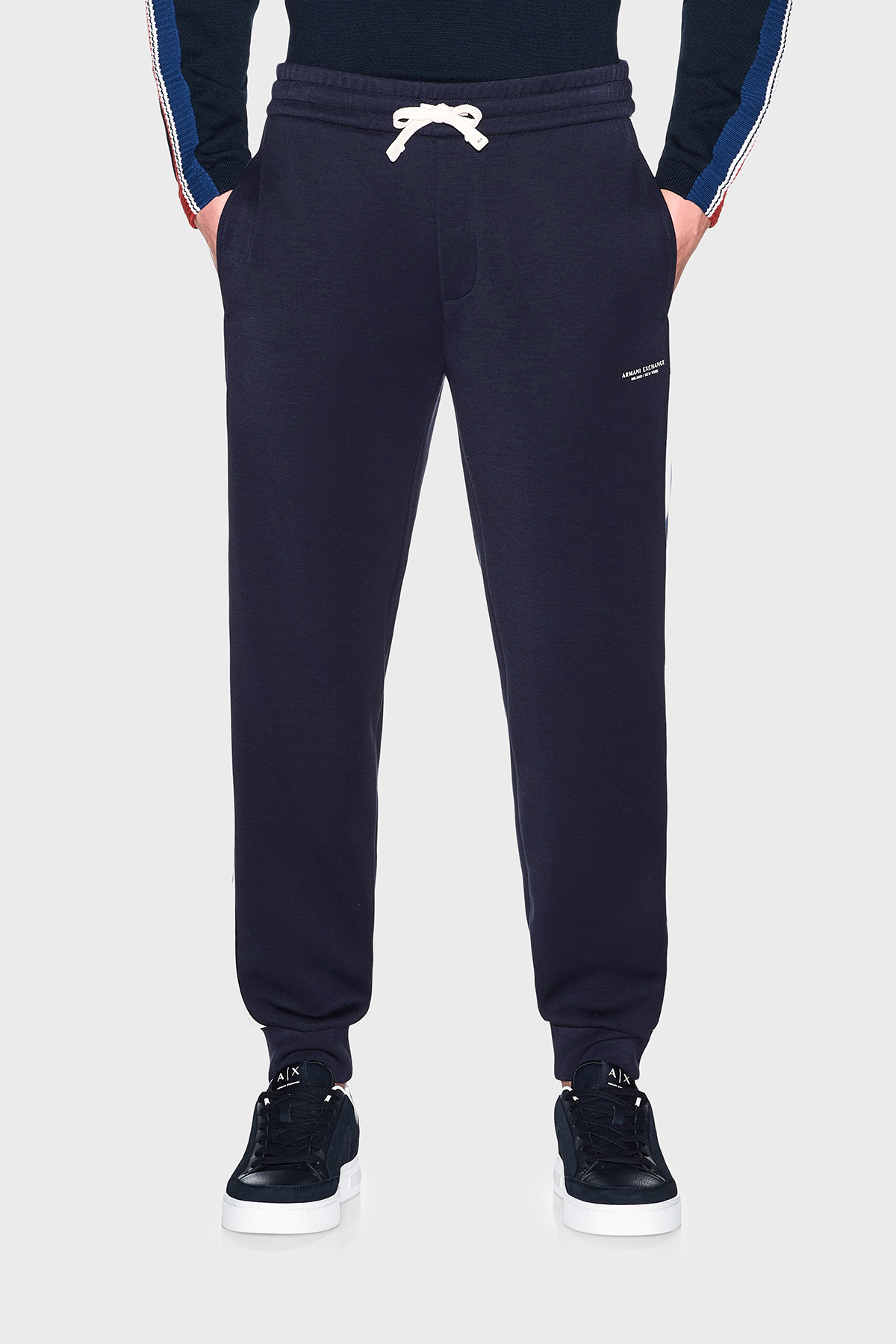 شلوار مردانه کمر کشی معمولی مدل Jogger XM002893 AF19936 UB101 آرمانی اکسچنج شلوار اسپرت Armani Exchange