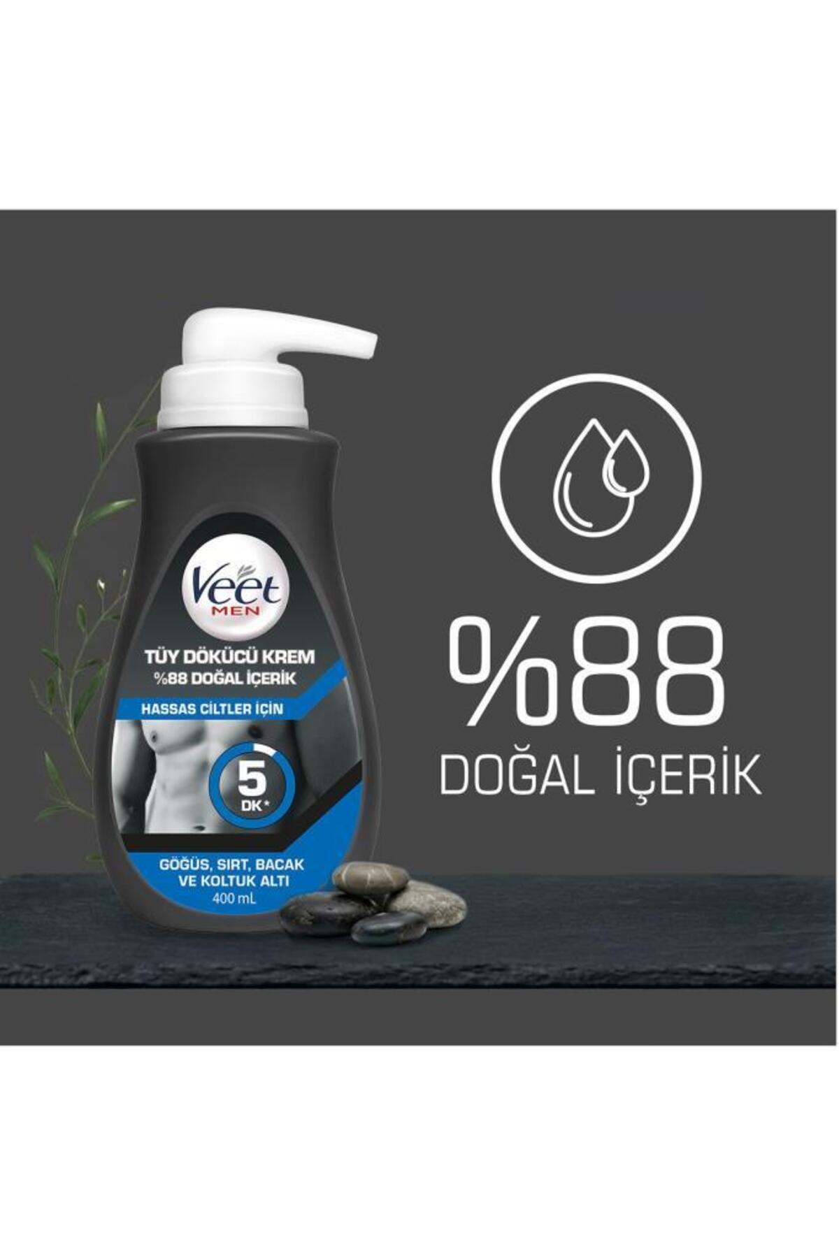 Hassas Ciltler Tüy Dökücü Krem 400 ML — 8690570557237 — تصویر 4 از 8