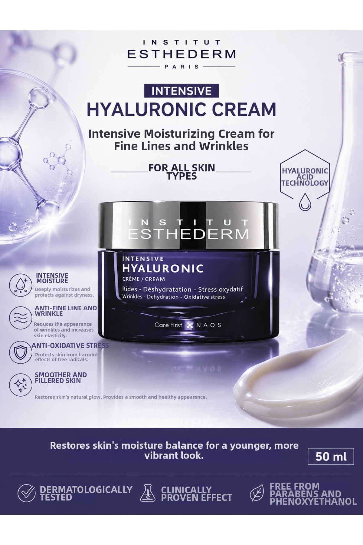 INSTITUT ESTHEDERM Intensive Hyaluronic 50 ml | Intensive