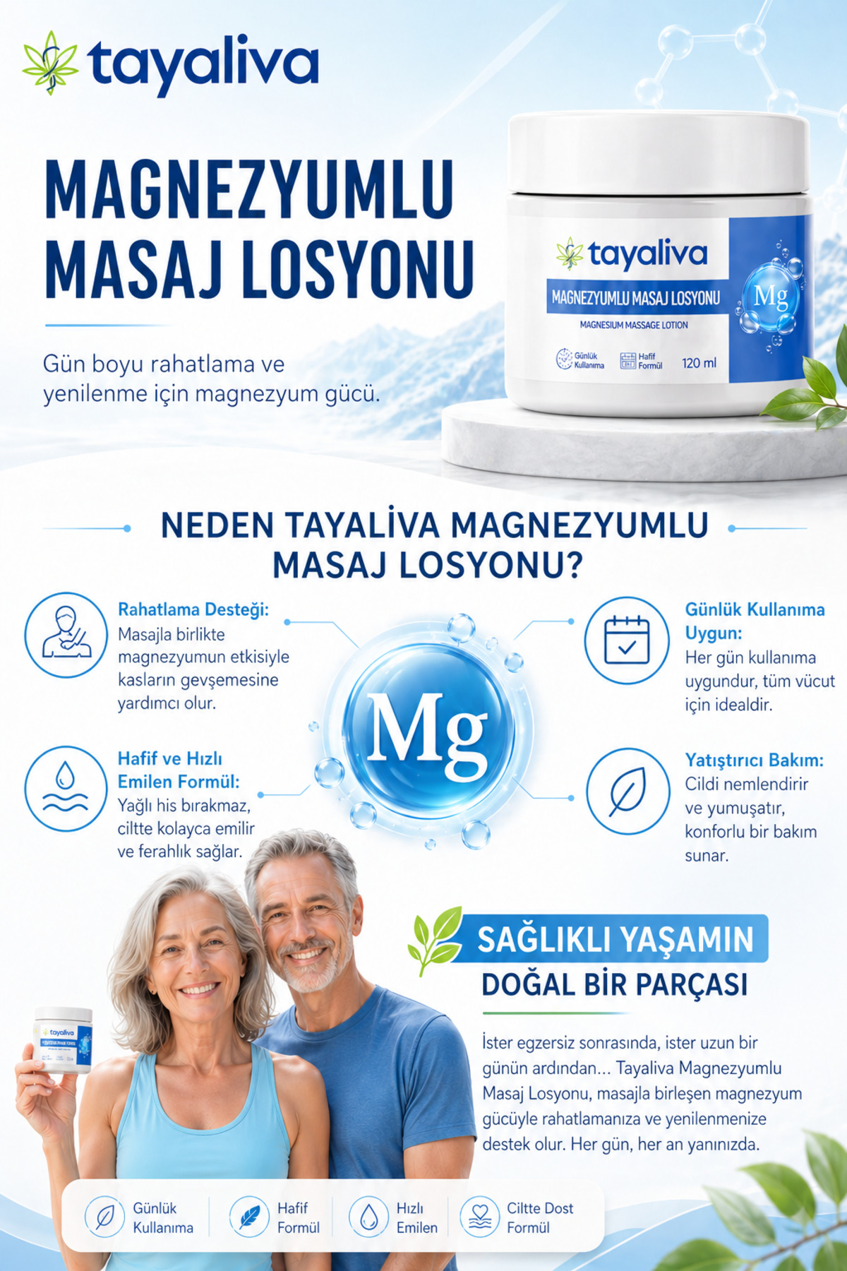Magnezyumlu Doğal Hareket Konforunu Destekleyen Masaj Kremi — 55b504c5-2993-5ec8-9d71-e0150e873d09 — تصویر 2 از 4