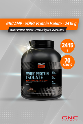 GNC GNC WHEY Protein Isolate - Yüksek Protein İçeren Spor Gıdası