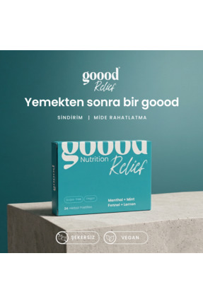 Goood Nutrition Goood Relief Sindirim Destekleyici Bitkisel 24'lü Pastil (Mid...