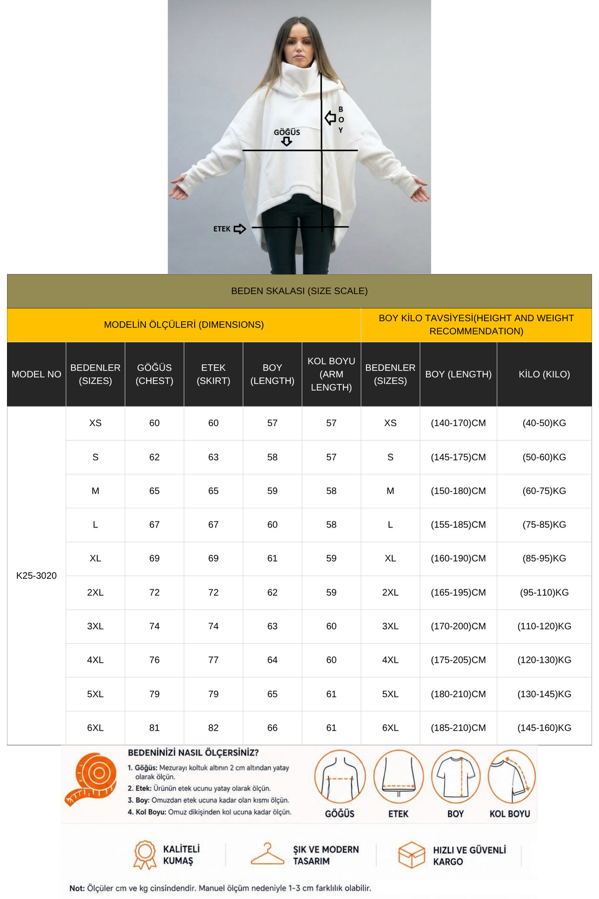 Kadın Oversize Kapüşonlu Asimetrik Kesim Sweatshirt – Yumuşak Kumaş, Rahat Kalıp K25 3020 — قرمز — تصویر 4 از 4