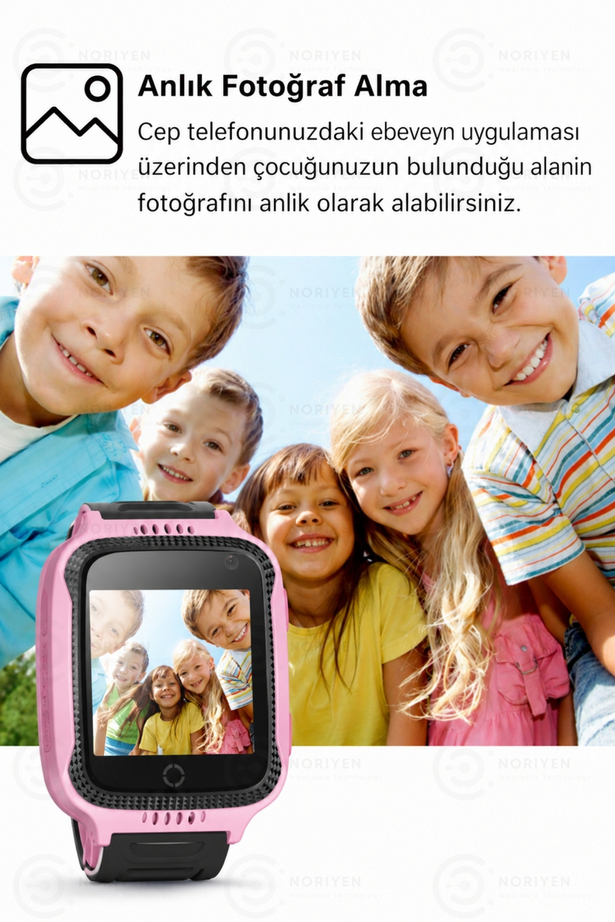 Yeni Nesil 2026 Model Karne Günü Hediyesi Özel Hediye Hediyelik Unisex Çocuk Akıllı Kol Saati Yeşil