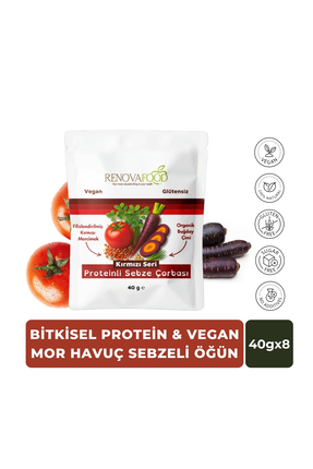 Renovafood Mor Havuçlu Protein Öğünü