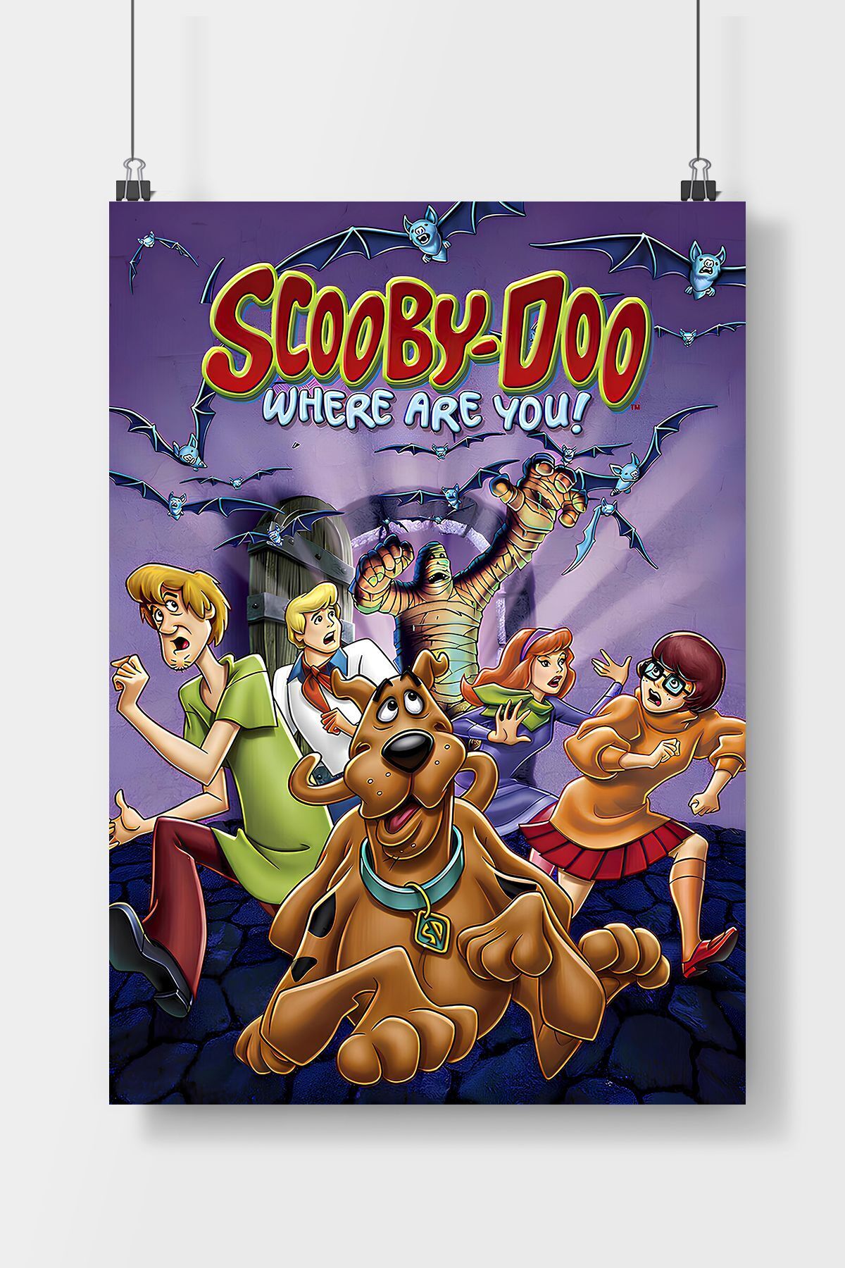 Luna Marissa Scooby-Doo Çizgi Film Afiş Poster Çerçevesiz Duvar