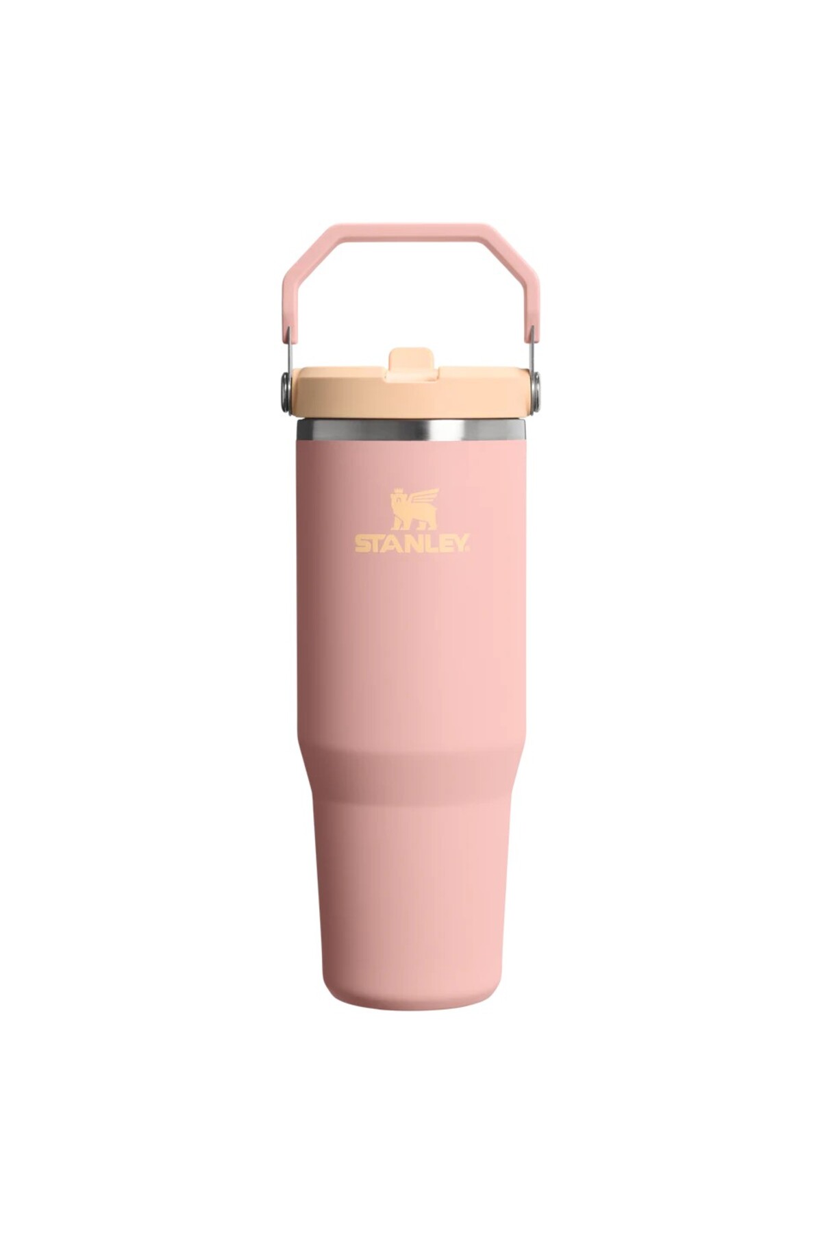 Ice Flow ™ Flip Straw Tumbler 0.89L / 30oz Peach Rose