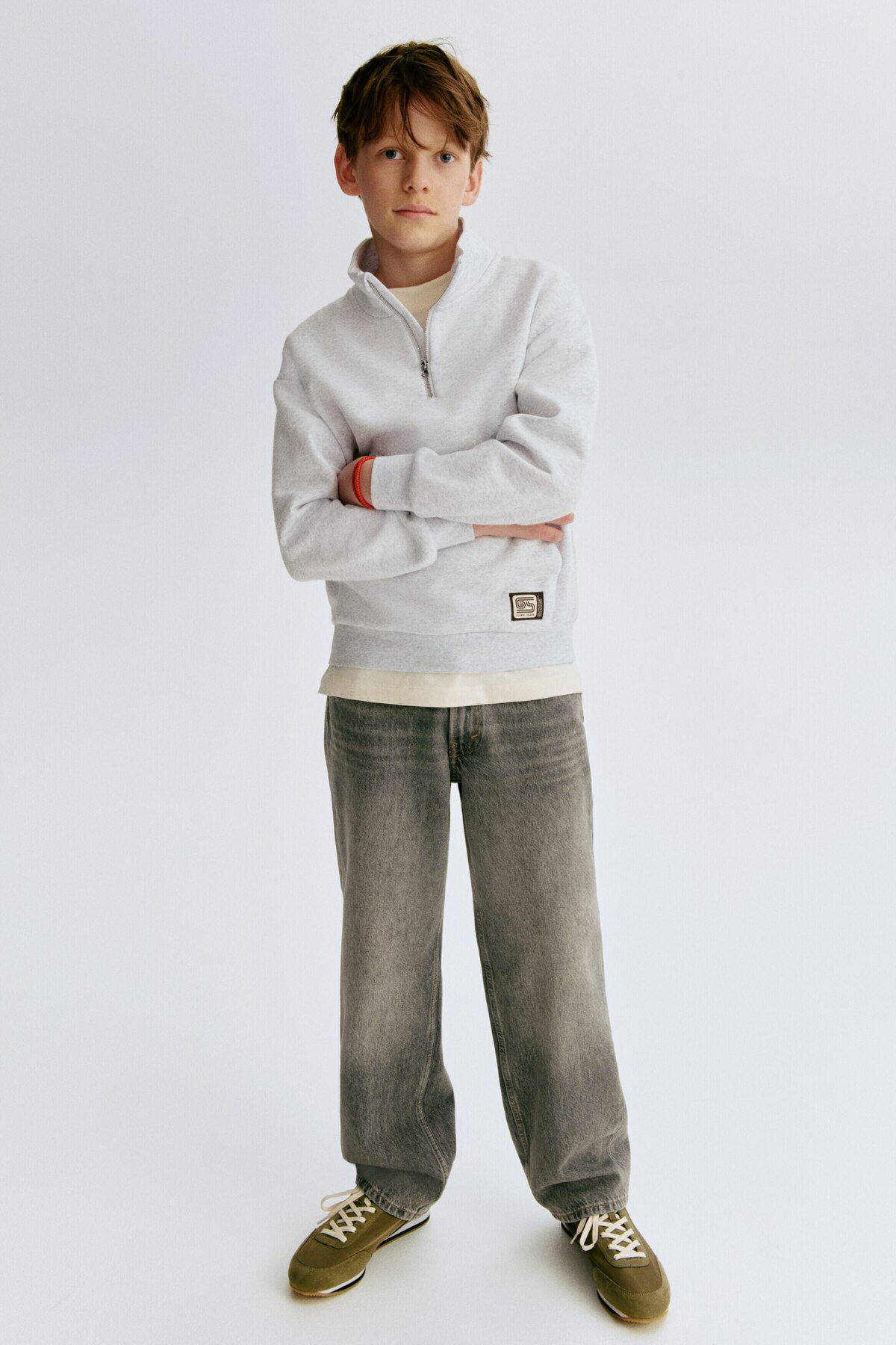 شلوار جین گشاد اچ اند ام شلوار جین H&M
