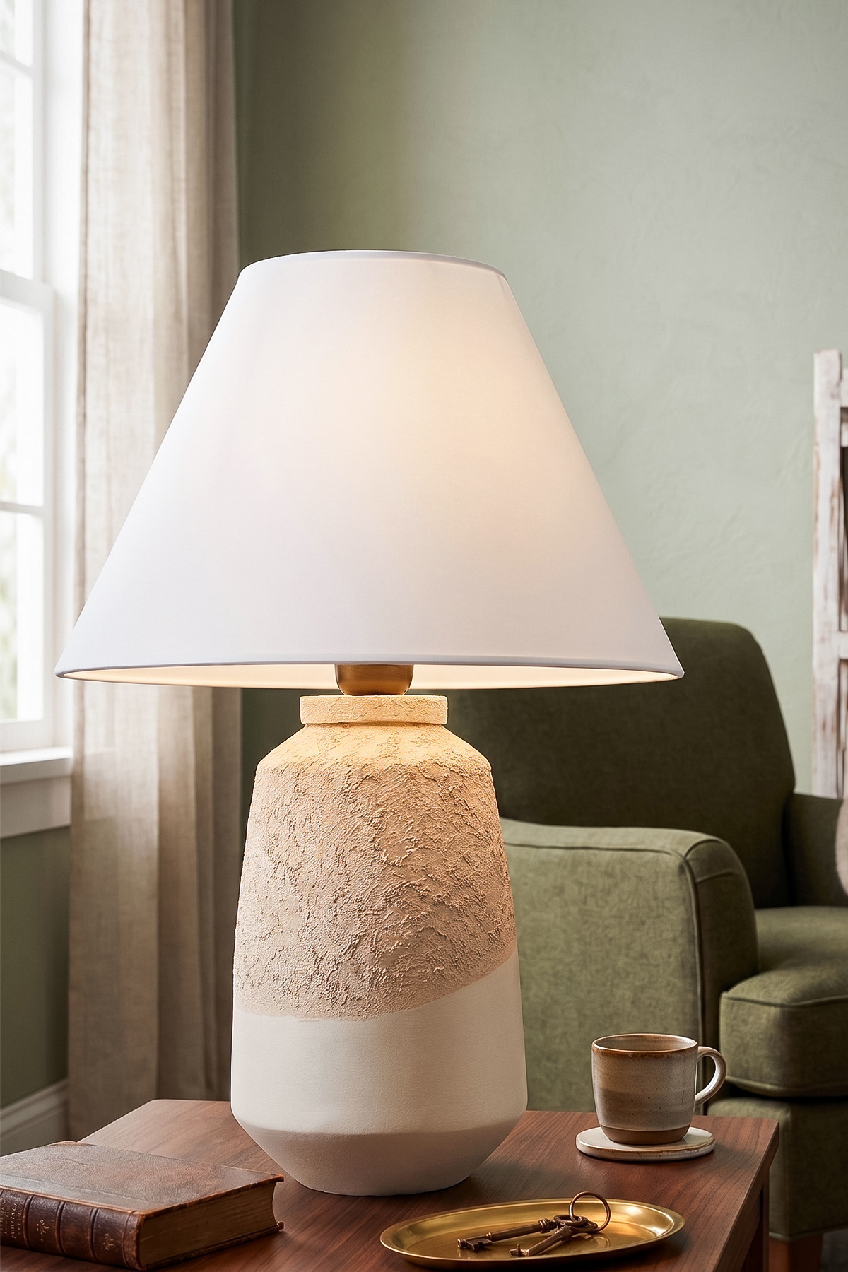 Orvella Handmade Decorative Ceramic Lampshade