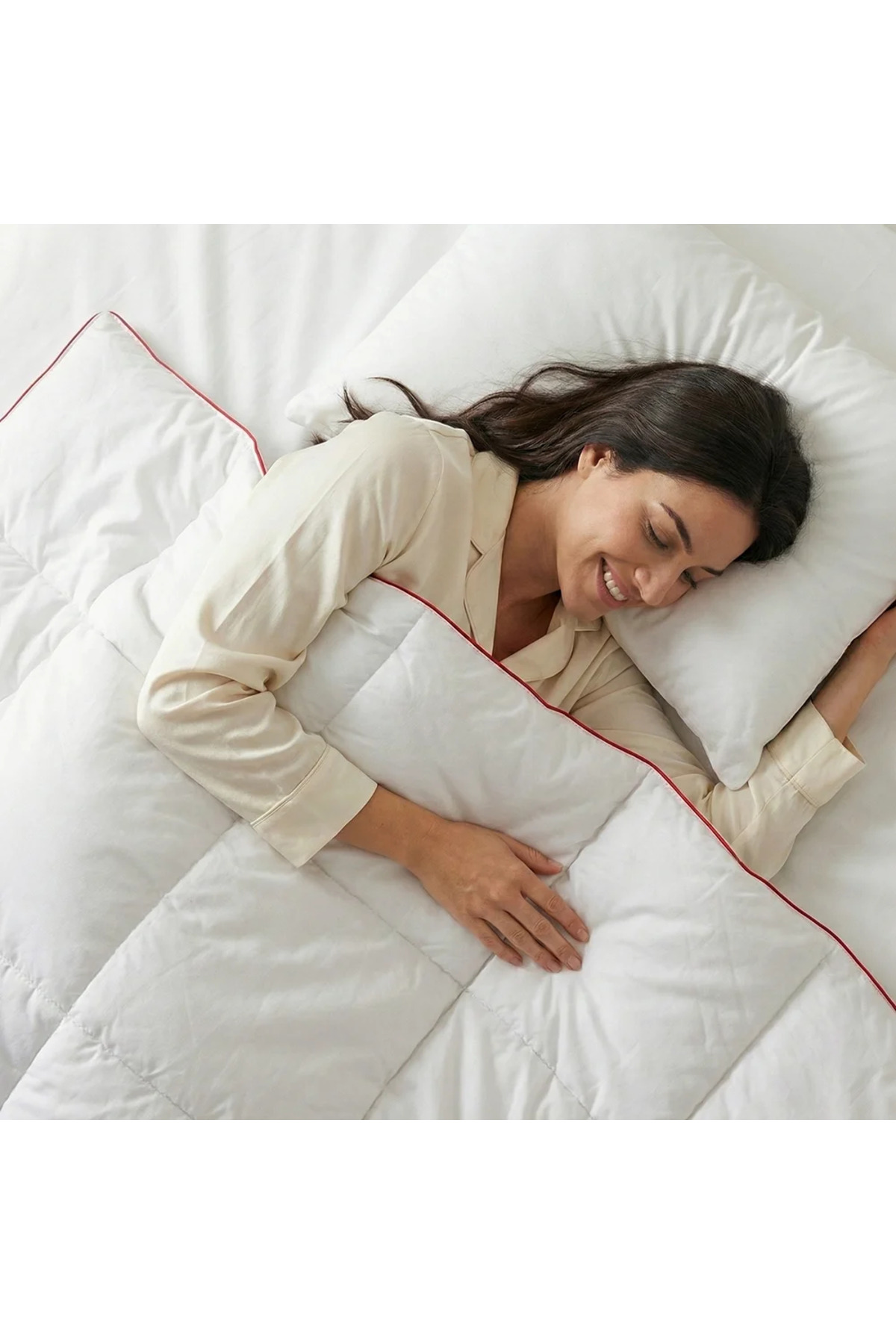 10.5 Tog 100% Goose Down Filled Double Duvet - Alegra Series