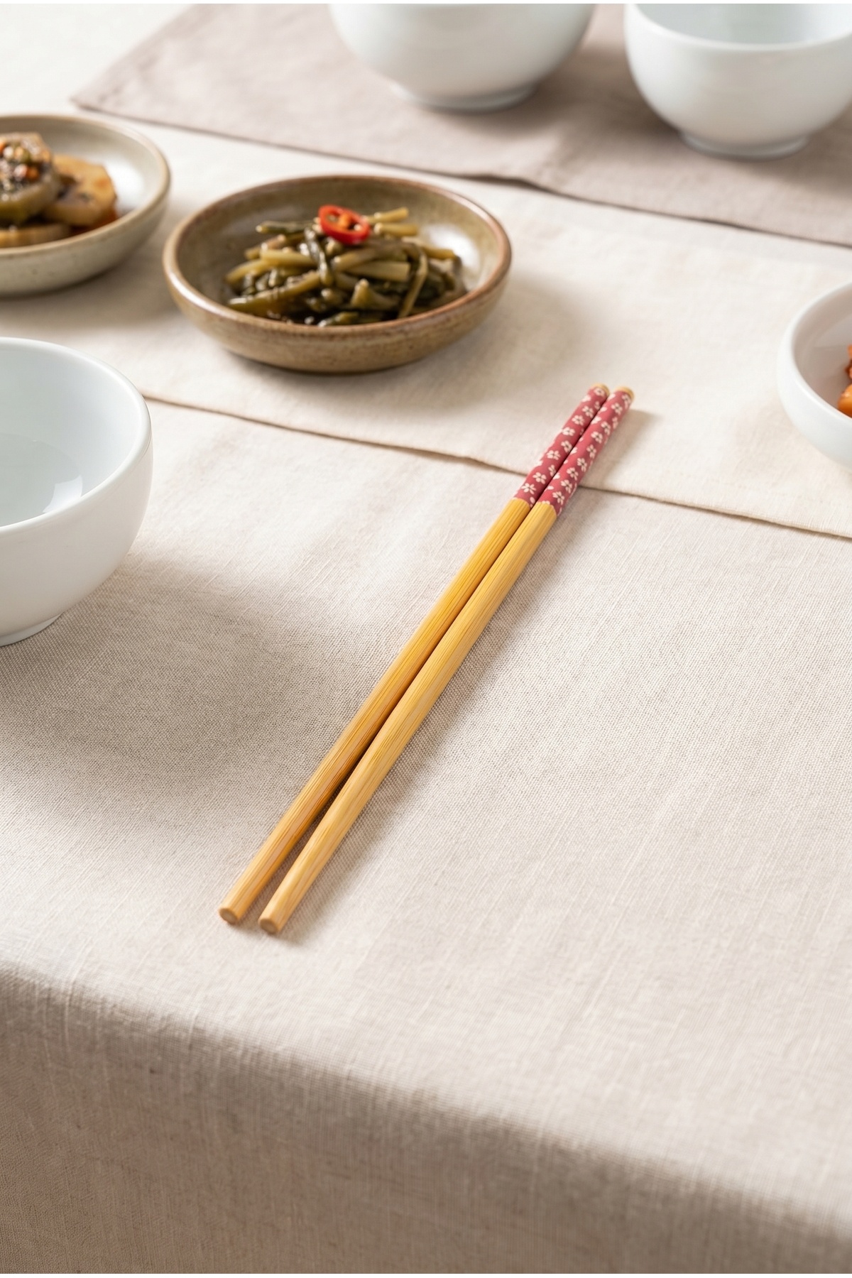 FeTitaniumucini 5 Pairs Chopstick Bcsf1