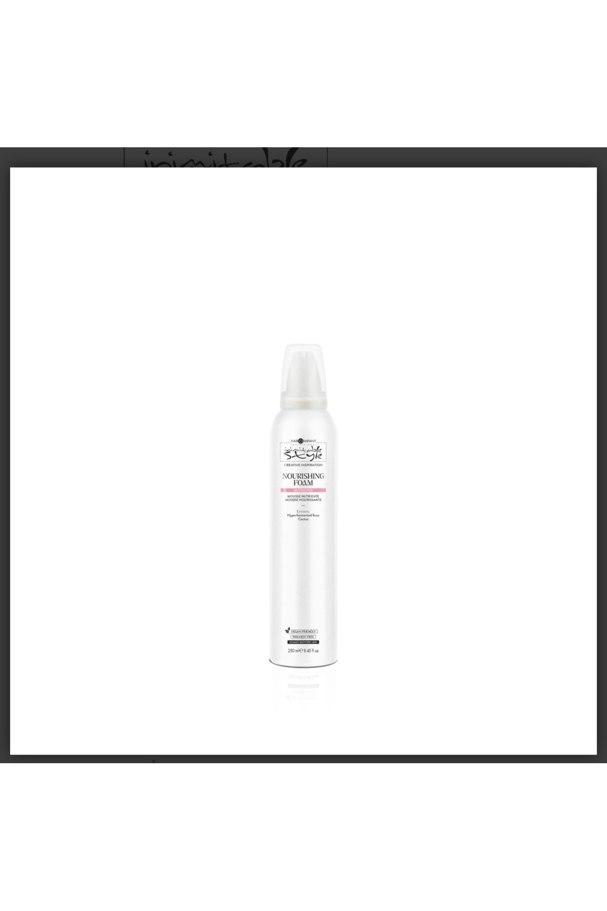 nımıtable nourshing foam 250 ml sac onarıma yardımcı kopük — 0054 — تصویر 2 از 2