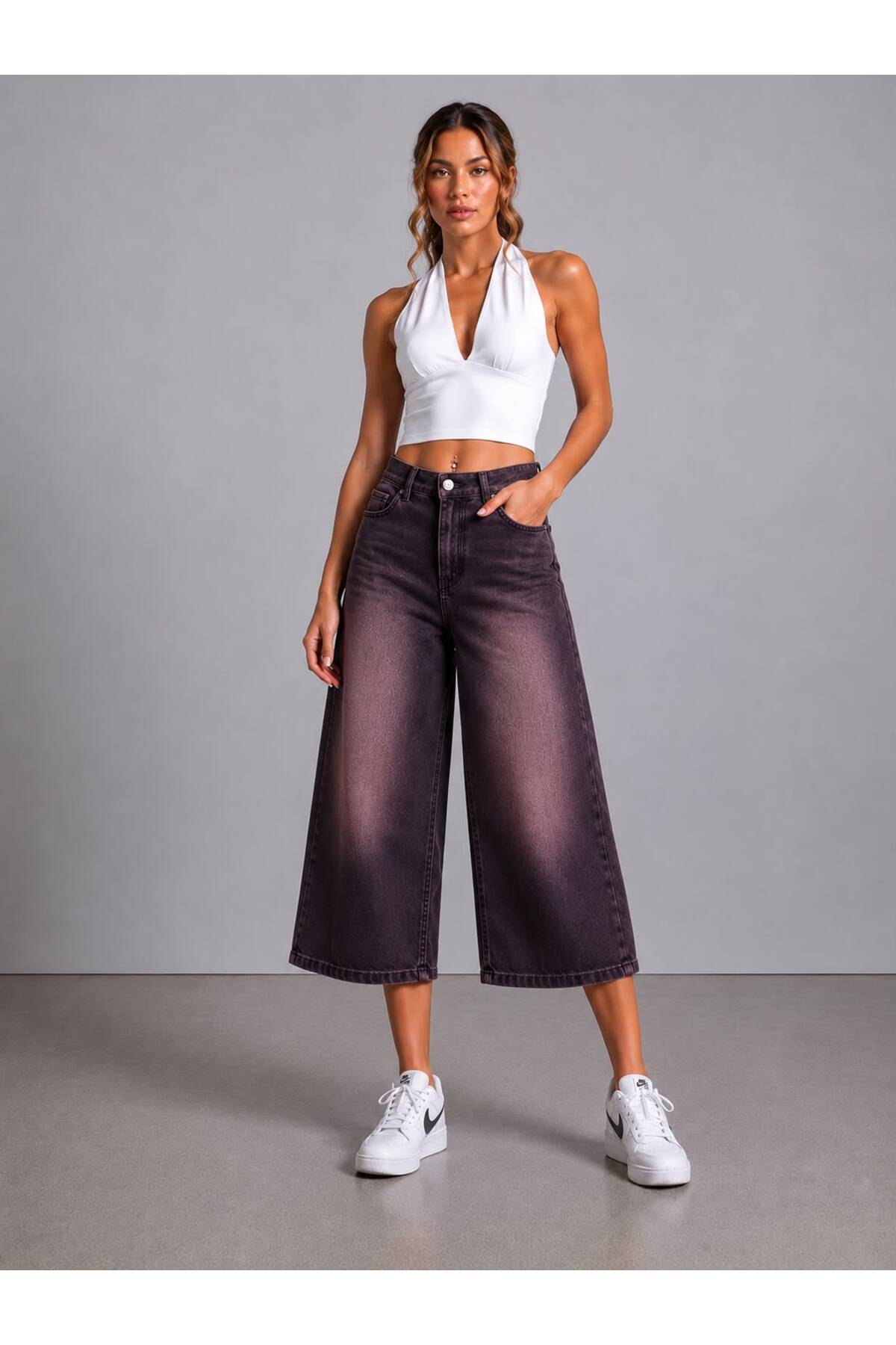 St.Poll pantaloni scurți largi unisex