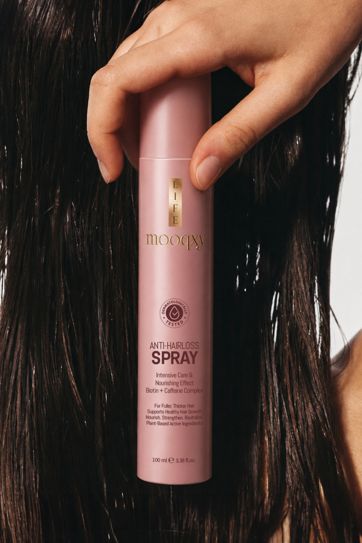 اسپری ضد ریزش مو بیوتین و کافئین ۱۰۰ میلی لیتر - تقویت کننده و احیا کننده مو — antihairlosspra01 — تصویر 4 از 5