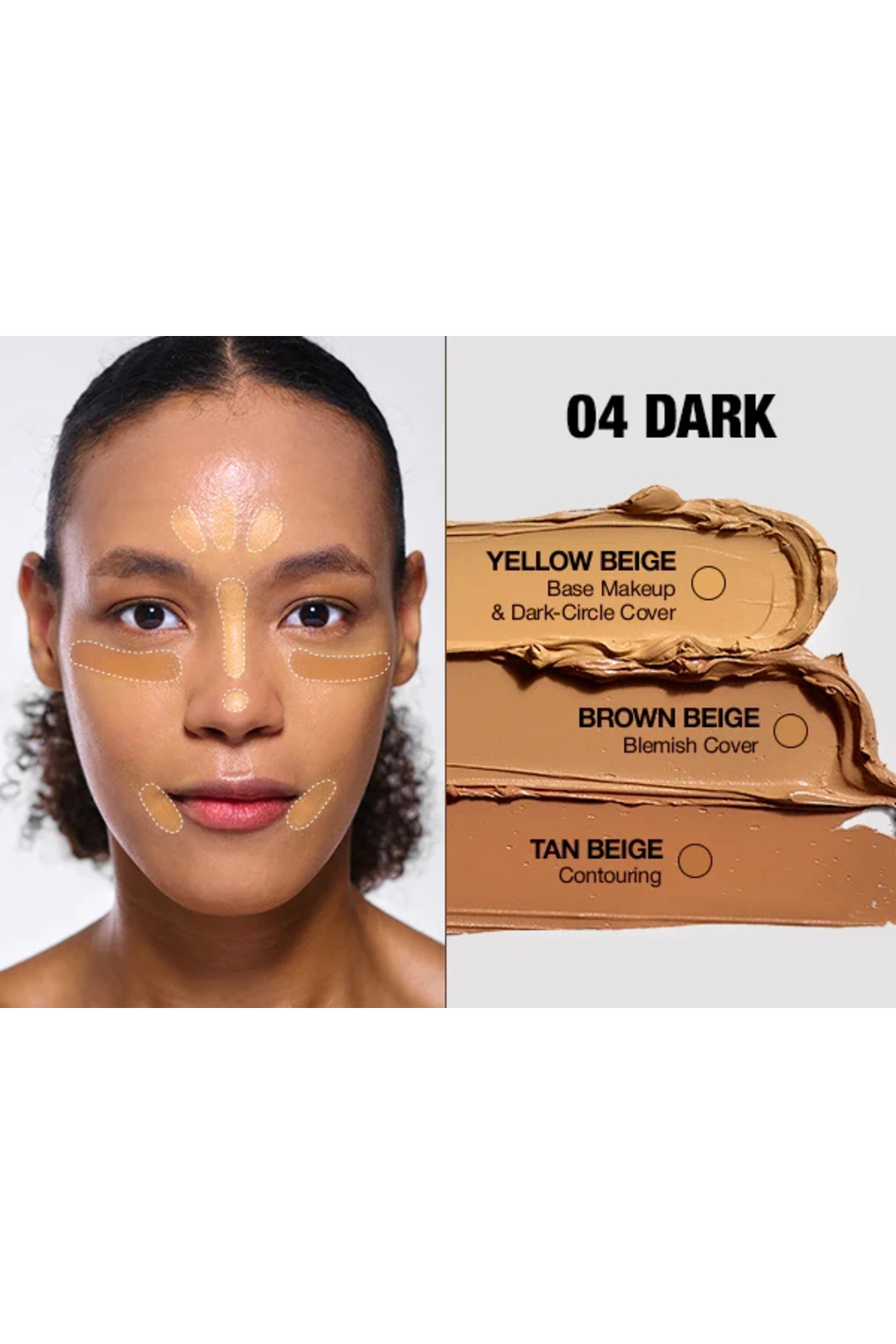T-FIT COVER UP PRO CONCEALER 04 DARK — بژ 8809751802718 — تصویر 7 از 8