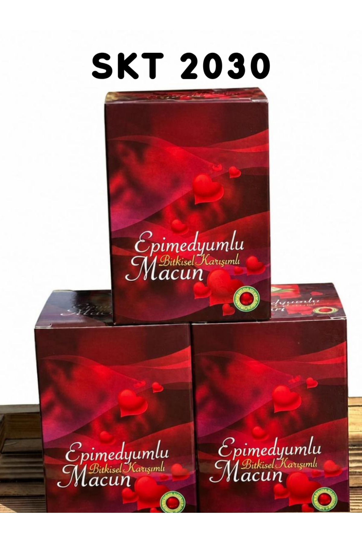 Epimedyümlü1 Propolis Kudret Narı Bal Ginsengli Bitkisel Karışımlı Mesir Kuvvet Macun 3X240 gr — TYC5E6A3EAAA3F4E9C5197D00 — تصویر 2 از 5