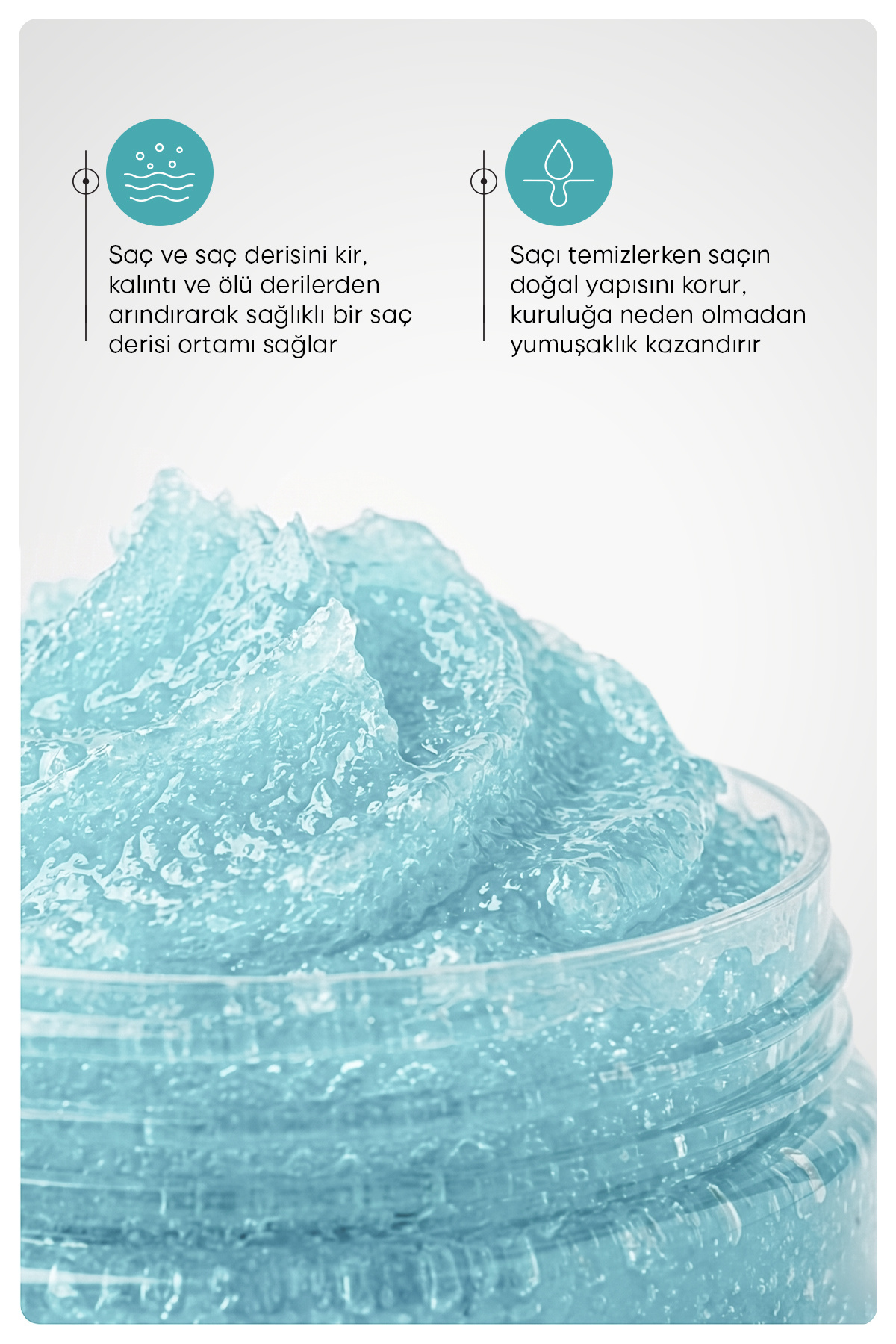 Deniz Tuzlu Saç Derisini Arındıran ve Bakım Yapan Peeling Şampuanı 300 gr — 8684790344265 — تصویر 6 از 6