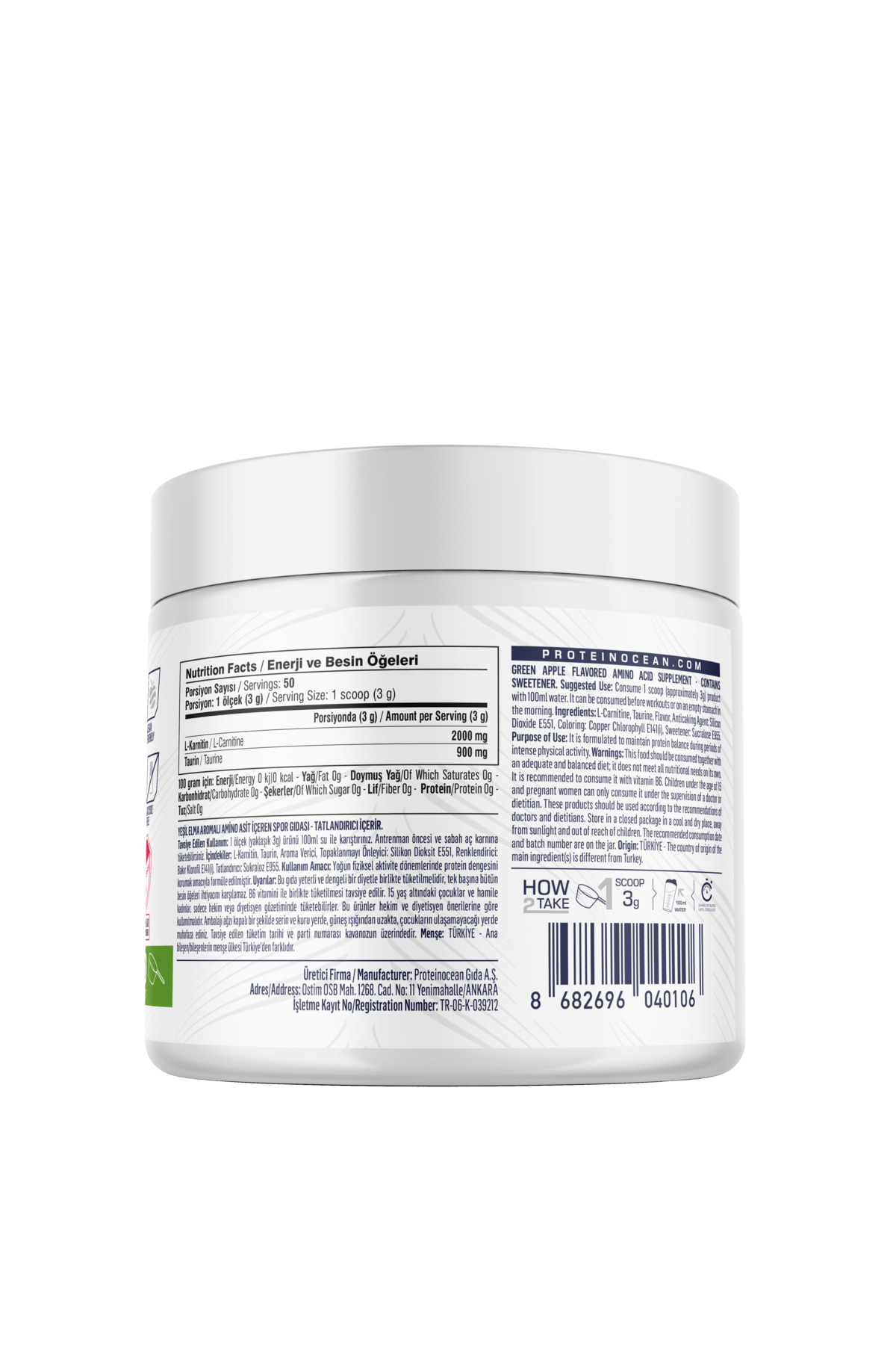 proteinocean l carnitine L-CARNİTİNE Yeşil Elma 150g x 2 Adet athletes and anyone trying to improve their fitness and conditioning Proteinocean L-carnitine 150 gr Fiyatları,