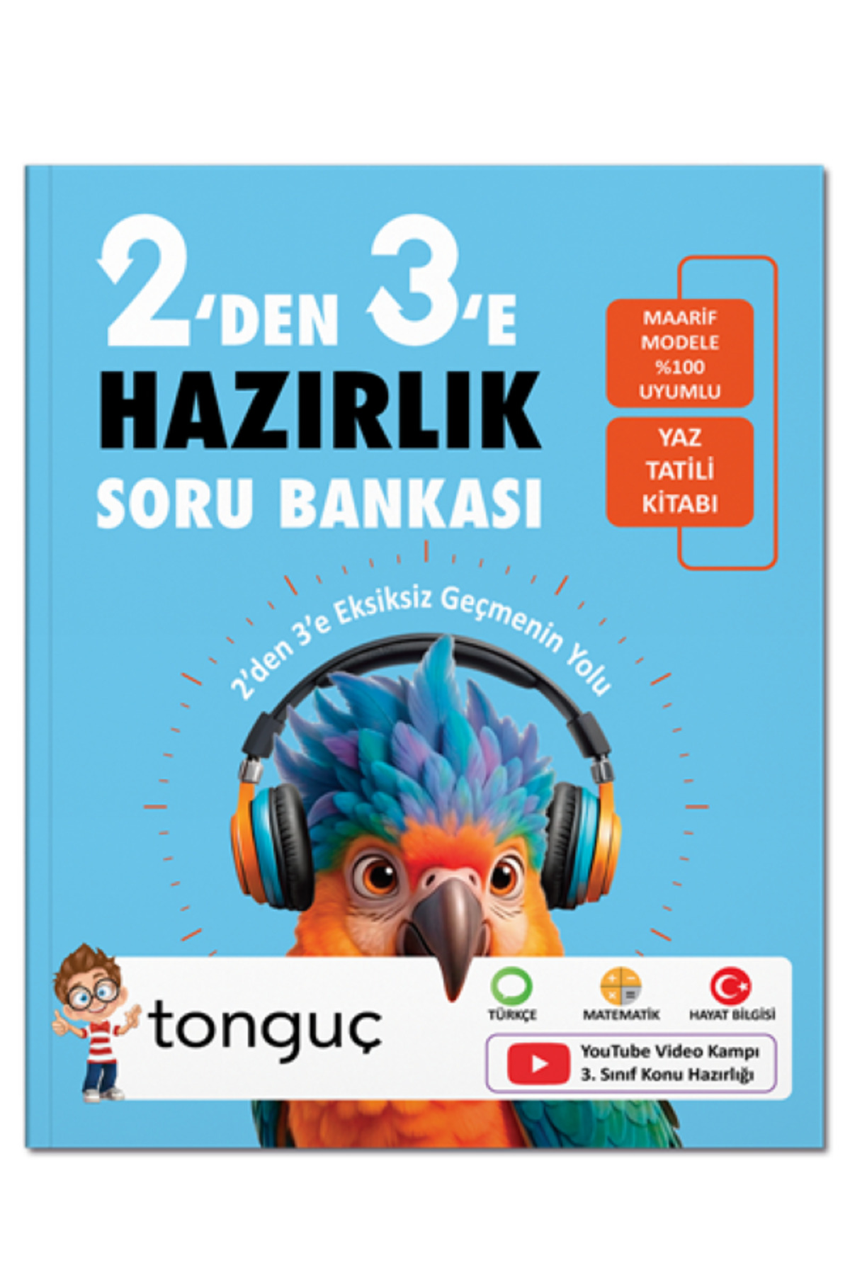 Tonguç Yayınları 2'den 3'e Hazırlık Kitabı - (MAARİF MODEL
