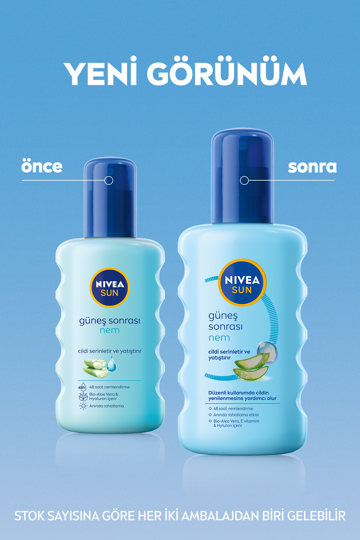 SUN Güneş Sonrası Nemlendirici Vücut Spreyi 200ml,Serinletici,Yatıştırıcı,Aloe Vera,Hyaluron — 80434-08200-17 — تصویر 2 از 8