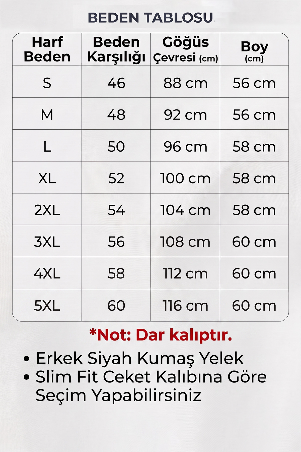nacar çarşı Erkek Siyah Kumaş Yelek görsel 3