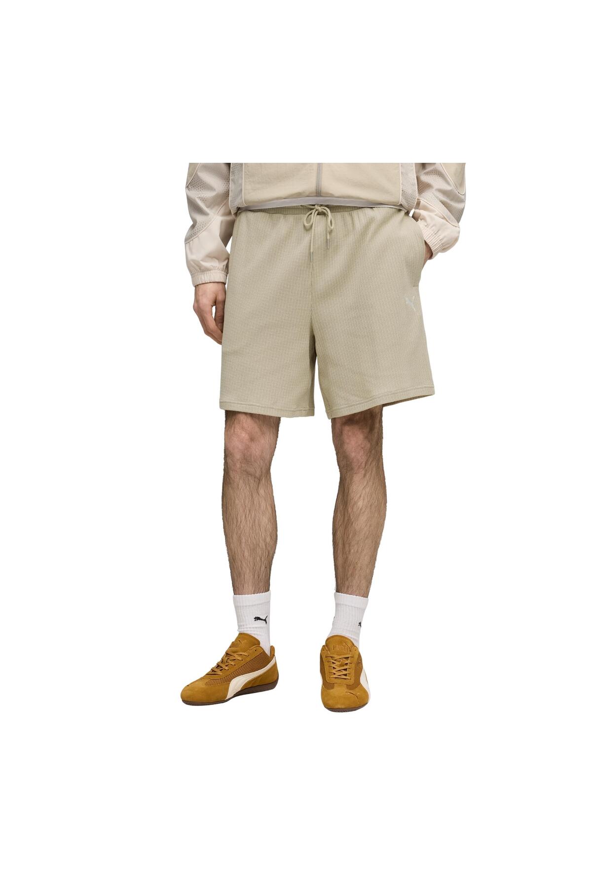 Puma 634367-61 Wardrobe Ess Shorts Erkek Şort Ve Kapri Haki