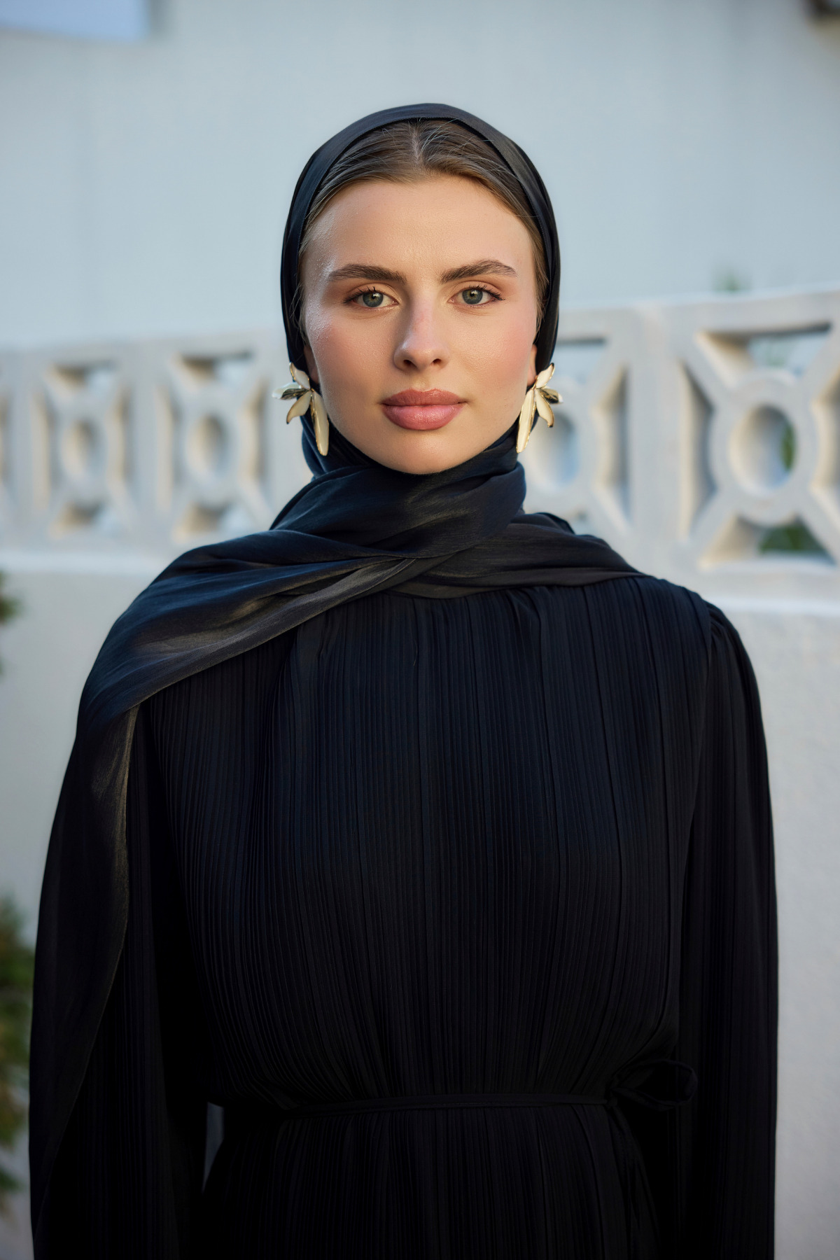 Black Janjan Shawl