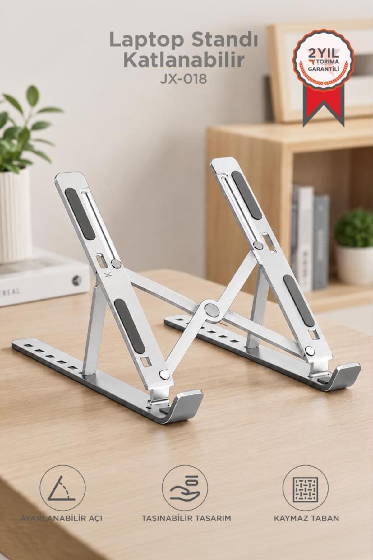 Torima Laptop Standı Katlanabilir Taşınabilir Macbook Notebook