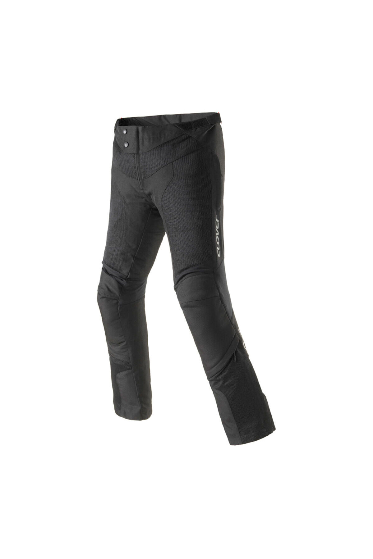 Clover Airjet-6 Korumalı Yazlık Motosiklet Pantolonu Siyah