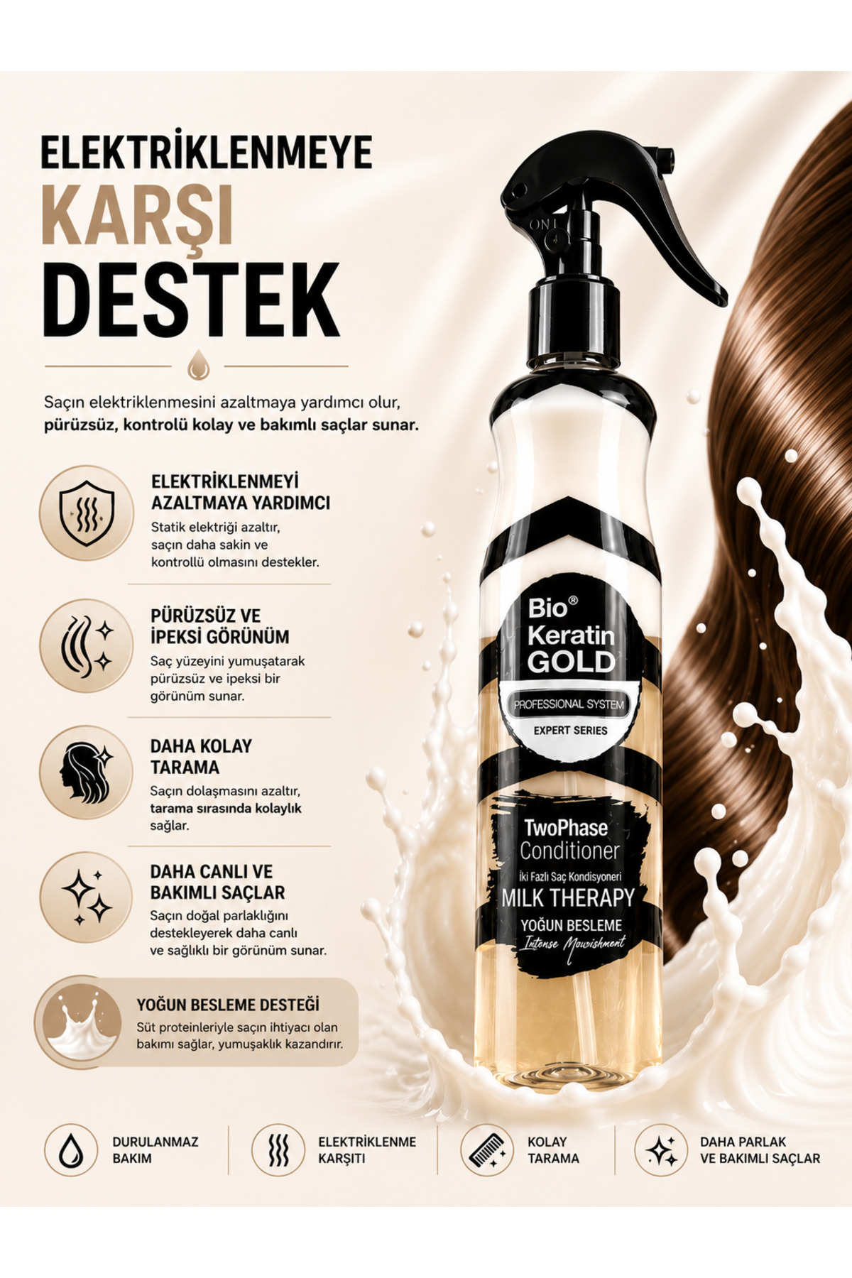 Milk Therapy Fön Sütü 400 Ml — A050 — تصویر 4 از 6