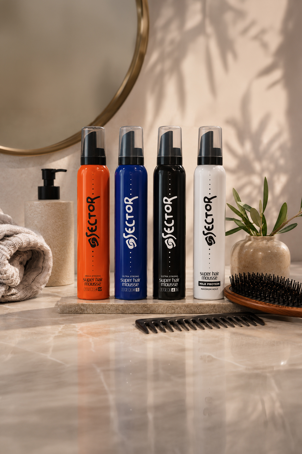 Ultra Sert Saç Köpüğü 200 ml — SB.SS.0001.23674 — تصویر 5 از 5