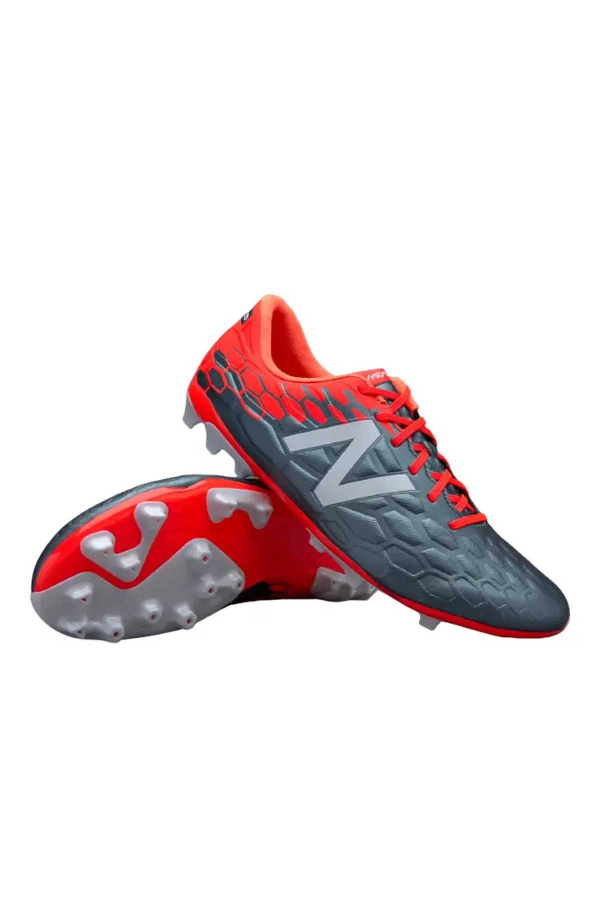 New Balance Visaro 2.0 Mid AG Gümüş Erkek Krampon - MSVMIATT görsel 7