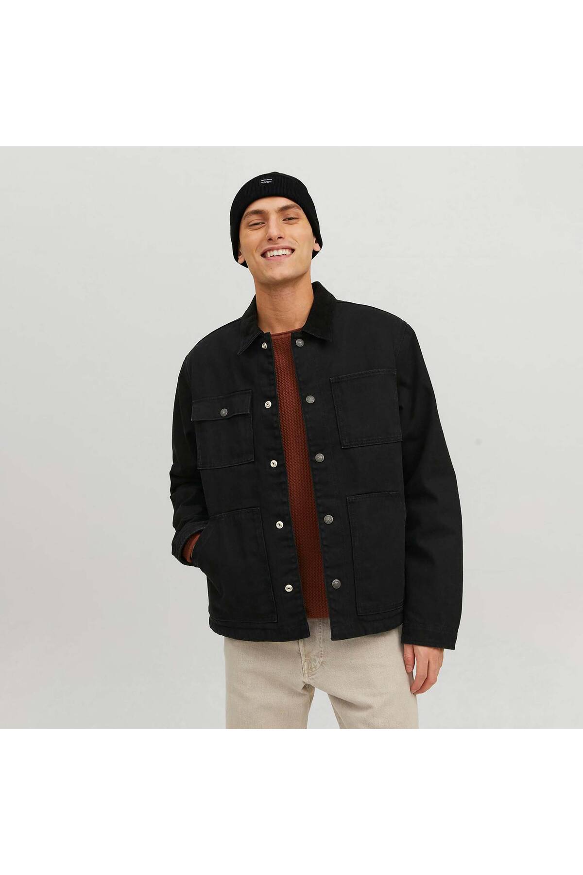 Jack & Jones Jacdna Erkek Bere görsel 2