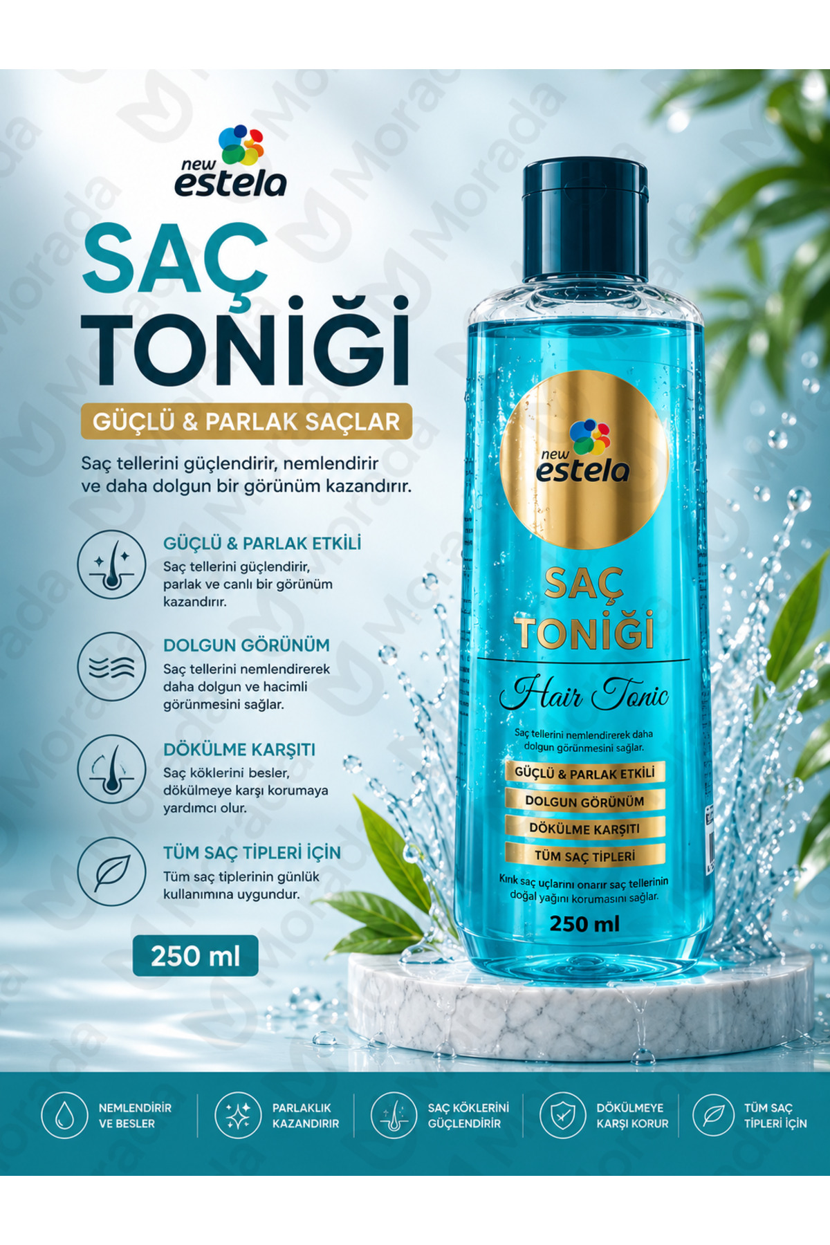 new estela SAÇ TONİĞİ 250ML — SAÇTNK