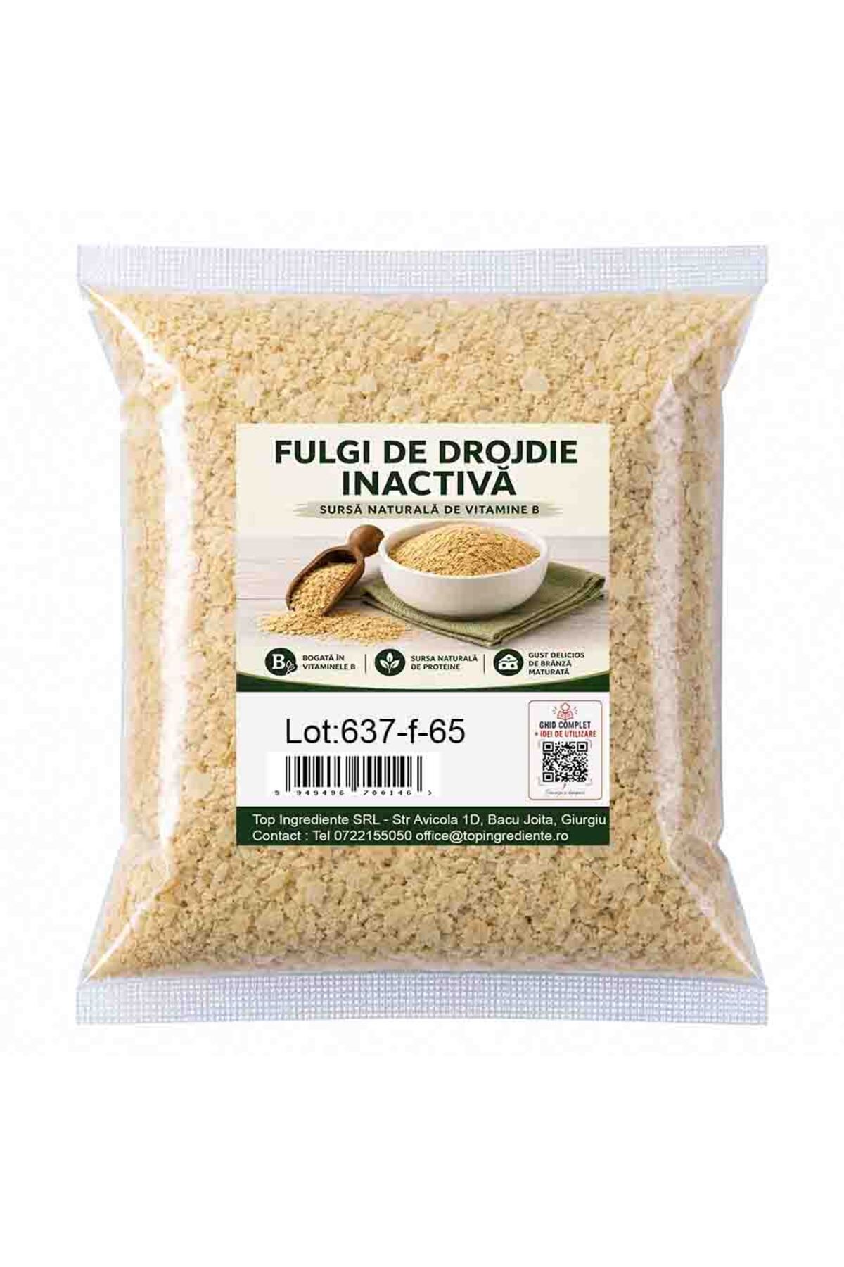 Top Ingrediente Fulgi de drojdie uscată inactivă – 100g