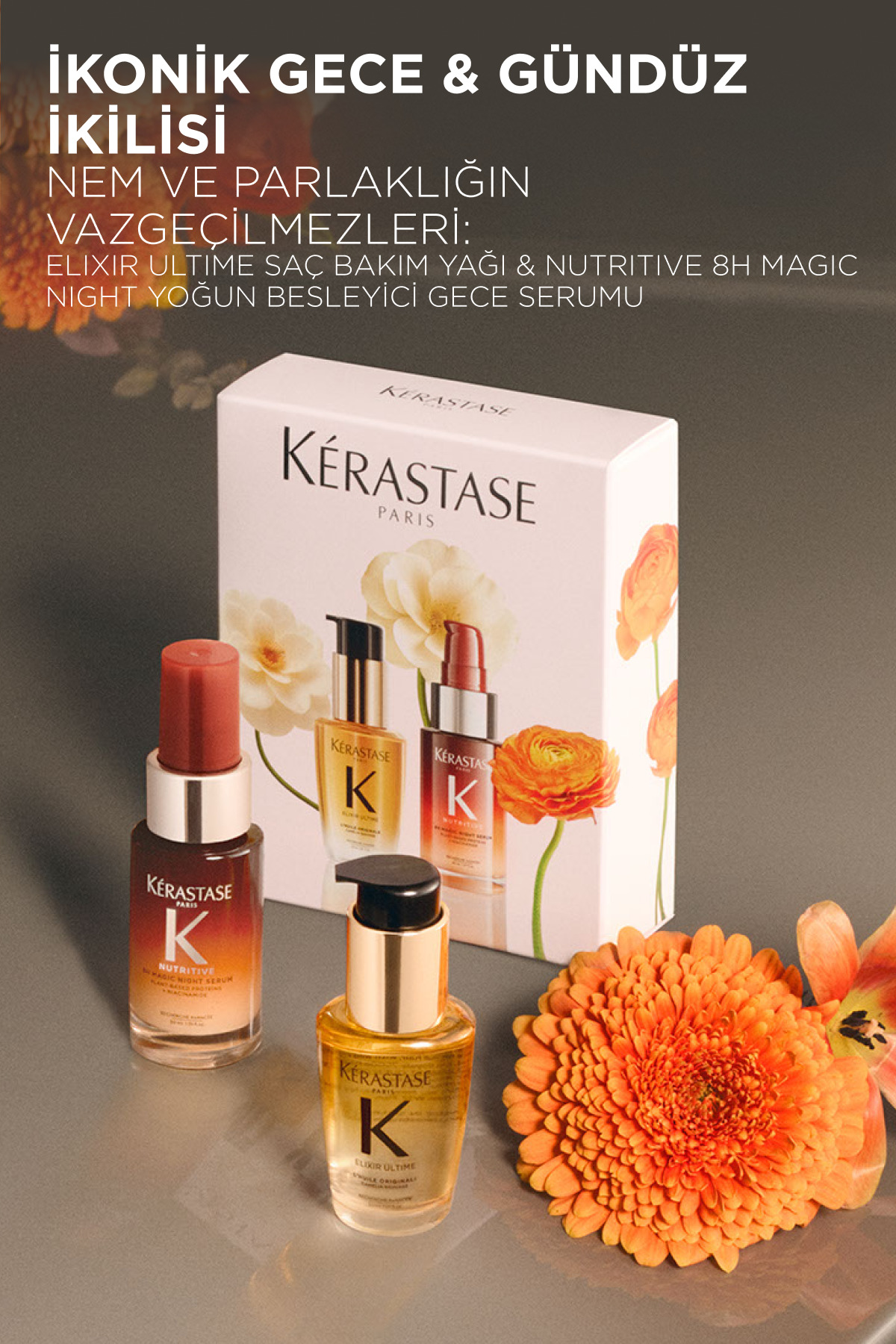 Elixir Ultime & Nutritive Ikonik Gece & Gündüz - Seyahat Seti 60 ml — 3474637353735 — تصویر 3 از 7