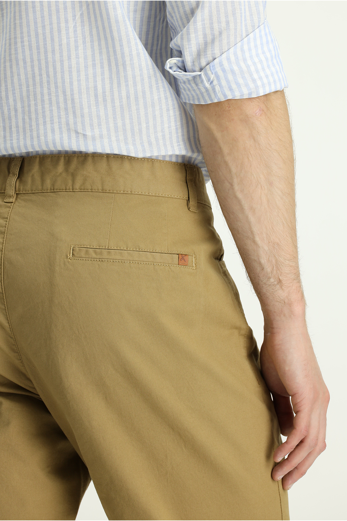 Kiğılı Relaxed Fit Rahat Kesim Likralı Kanvas / Chino Pantolon görsel 7