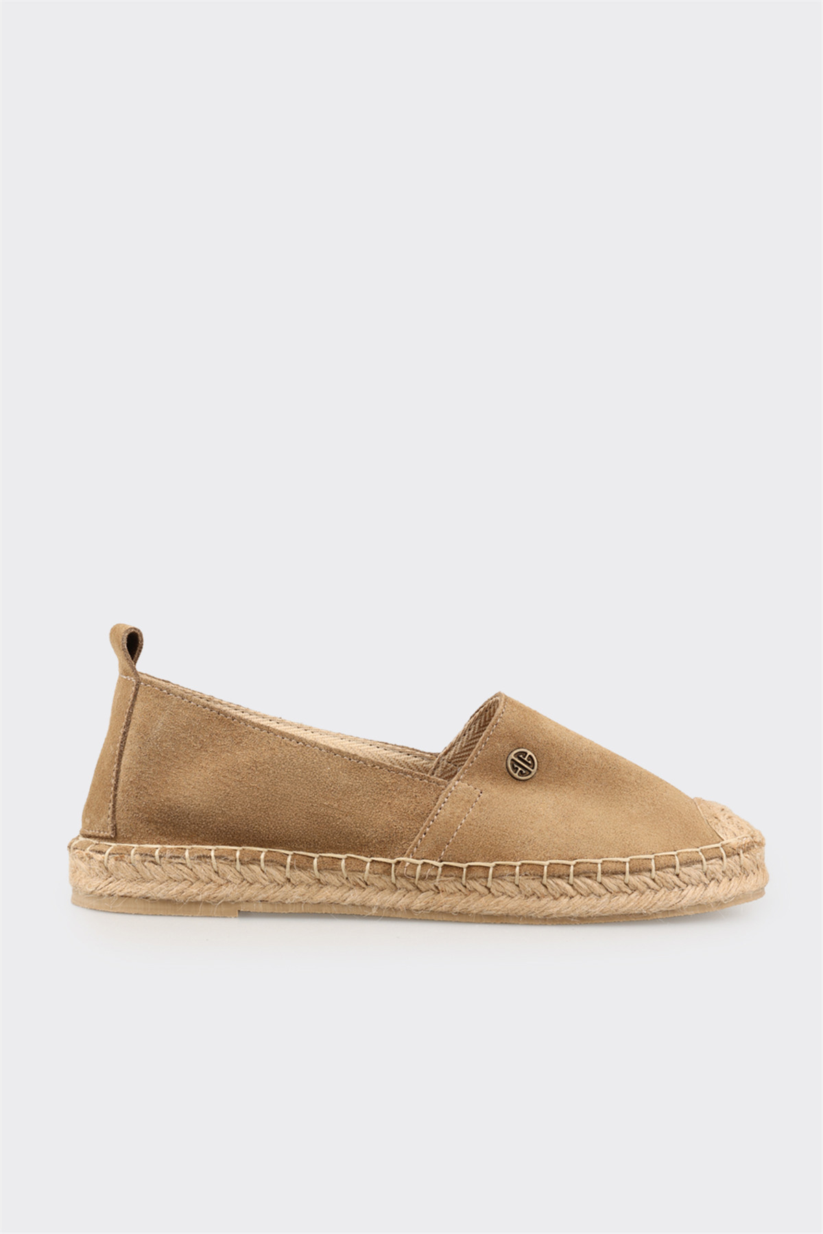 Natural Leather Women's Espadrilles