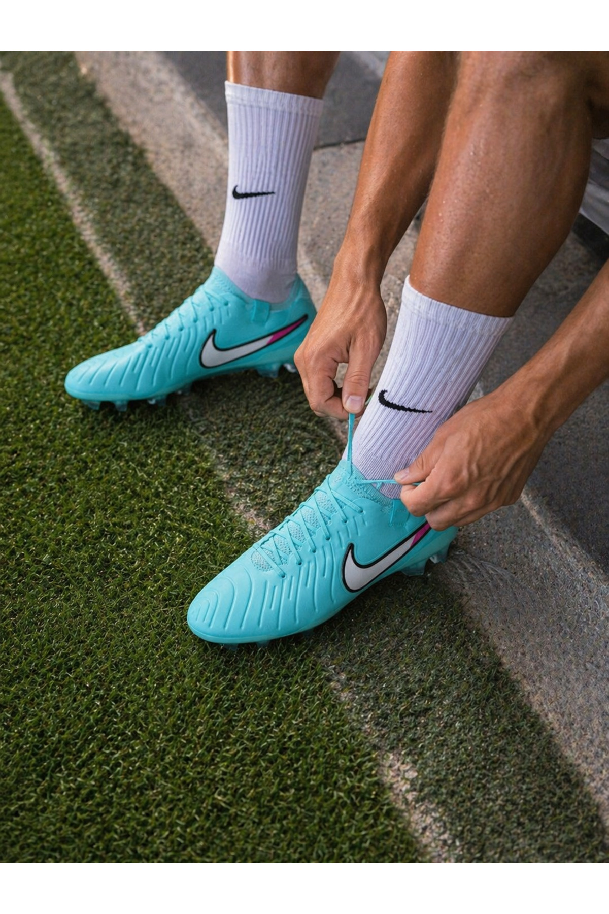 Nike Tiempo Legend 10 Elite FG Erkek Mavi Krampon LİMİTED - Fiyatı