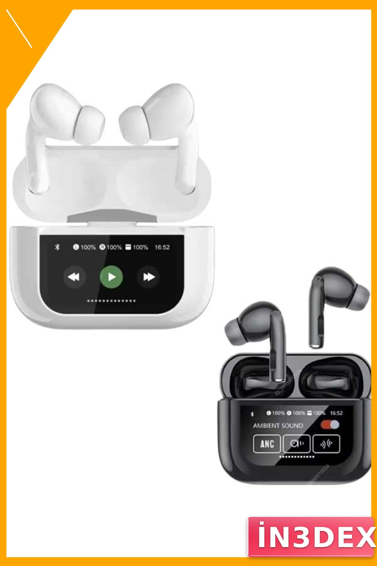 Kulak İçi Bluetooth Kulaklık 2. Nesil Dokunmatik Kontrol ANC