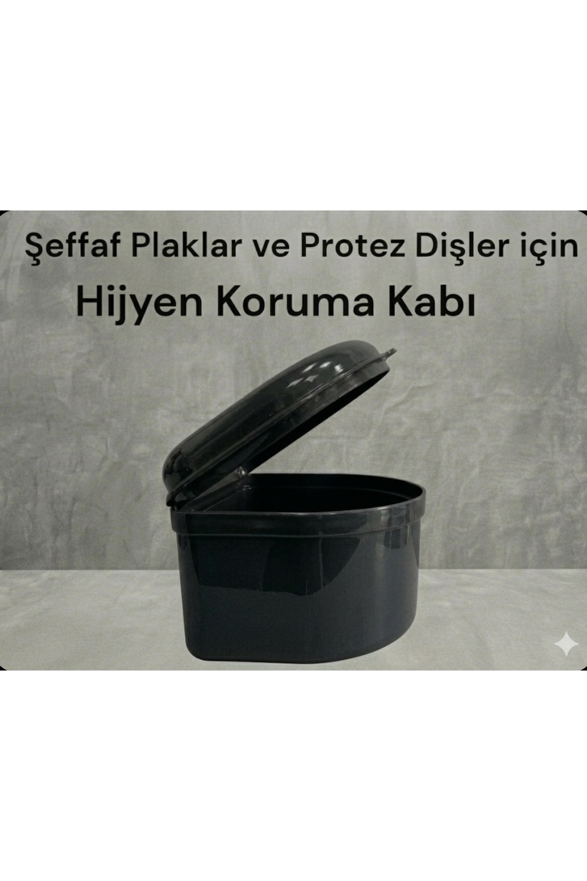 Dental Plaque Container Prosthetic Dental Box 1 Pc Large Size Various Colors