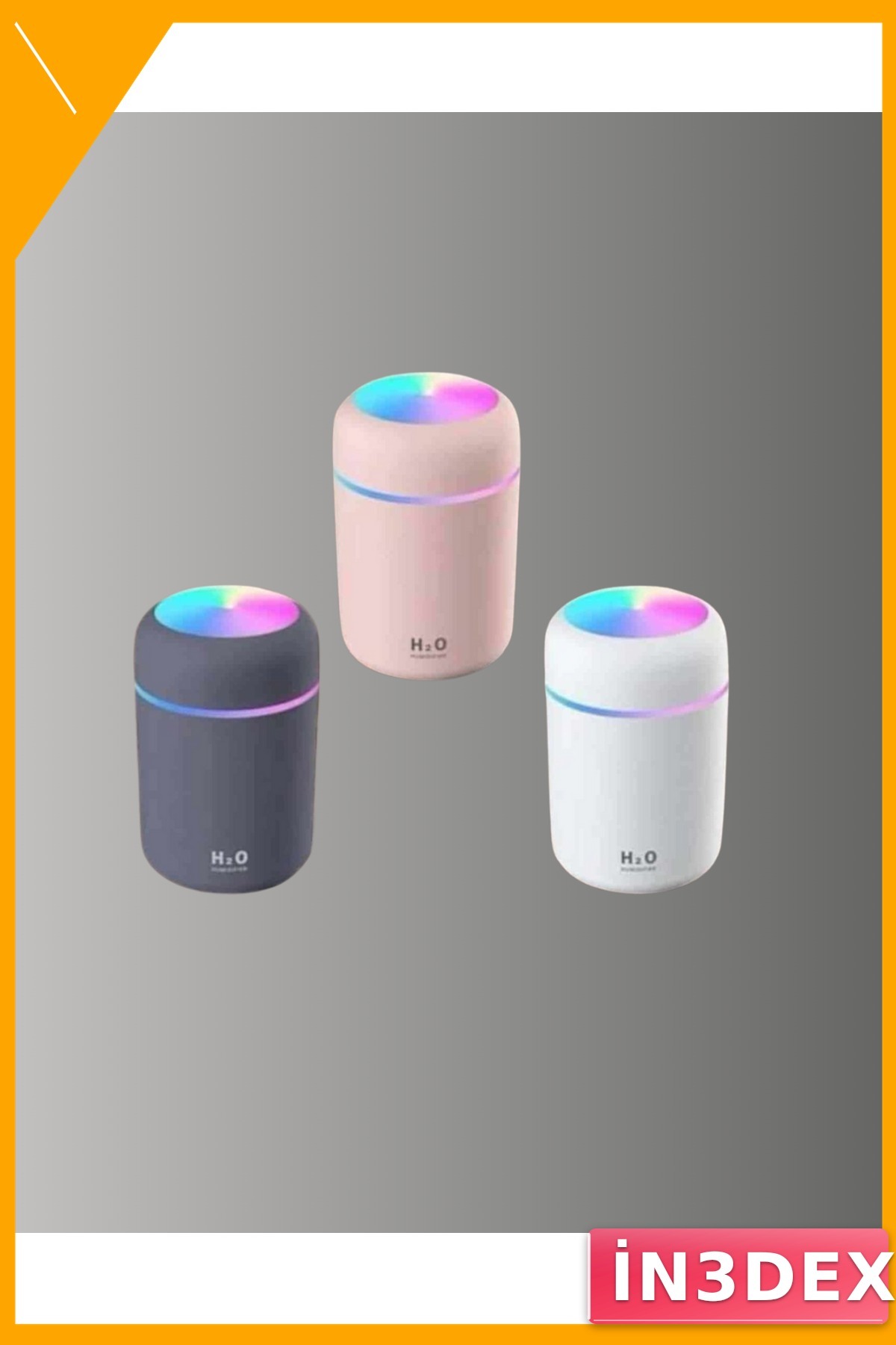 Taşınabilir Nemlendirici 300ml USB 30-45ml/h Sessiz Otomatik Kapanma
