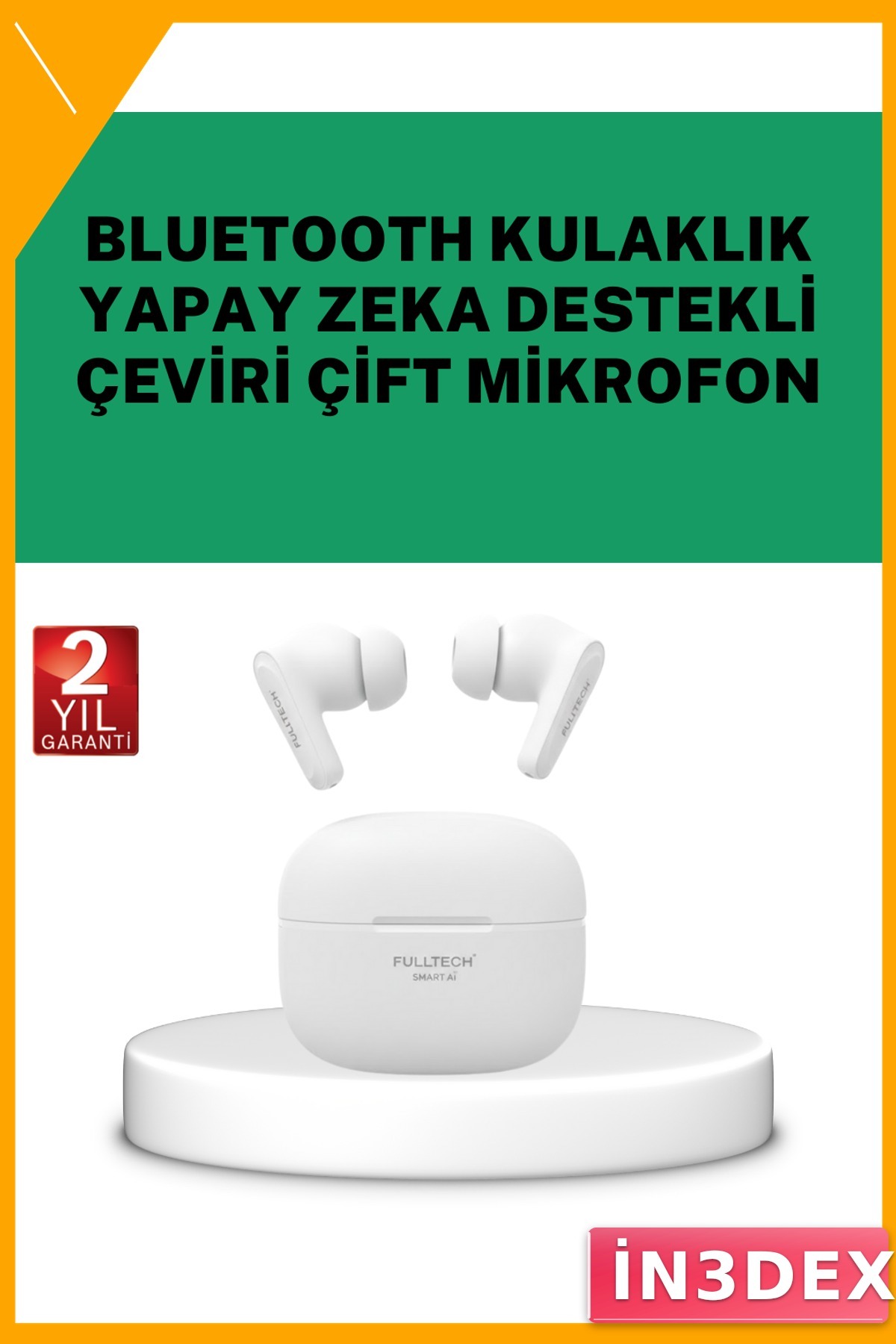 Kablosuz Gerçek Zamanlı Çeviri Kulaklığı Profesyonel Kulak İçi