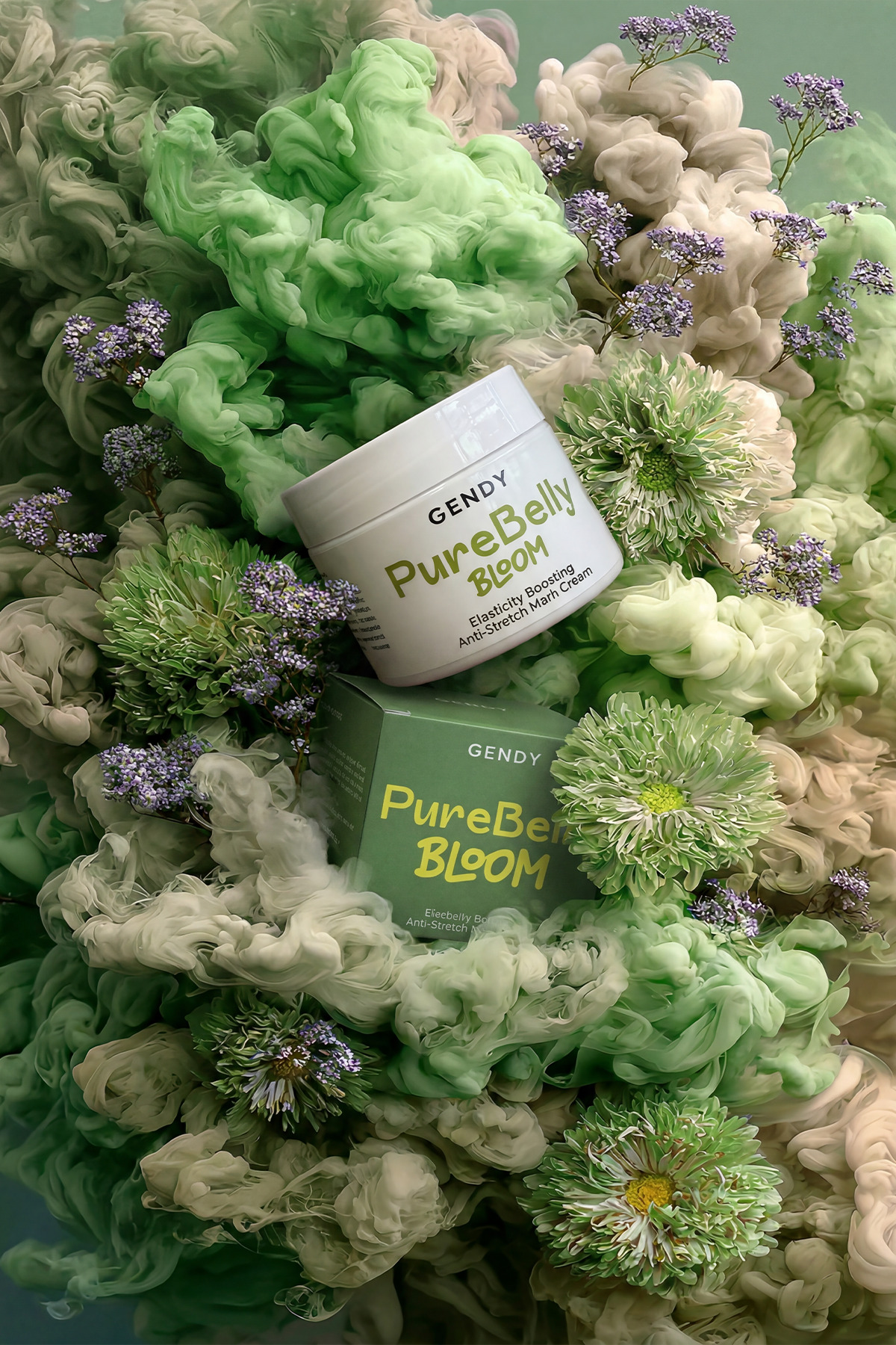 Purebelly Bloom - Hamilelik Öncesi ve Sonrası, Karın Bölgesi İçin Sıkılaştırıcı Çatlak Kremi 100 ML — GENDY-KRM-PPB — تصویر 5 از 5