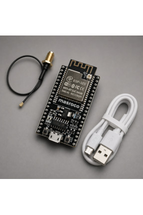 ESP ESP32-S Wifi - Bluetooth Geliştirme Kartı -CP2102 (SMA – U.FL (IPEX) dönü...